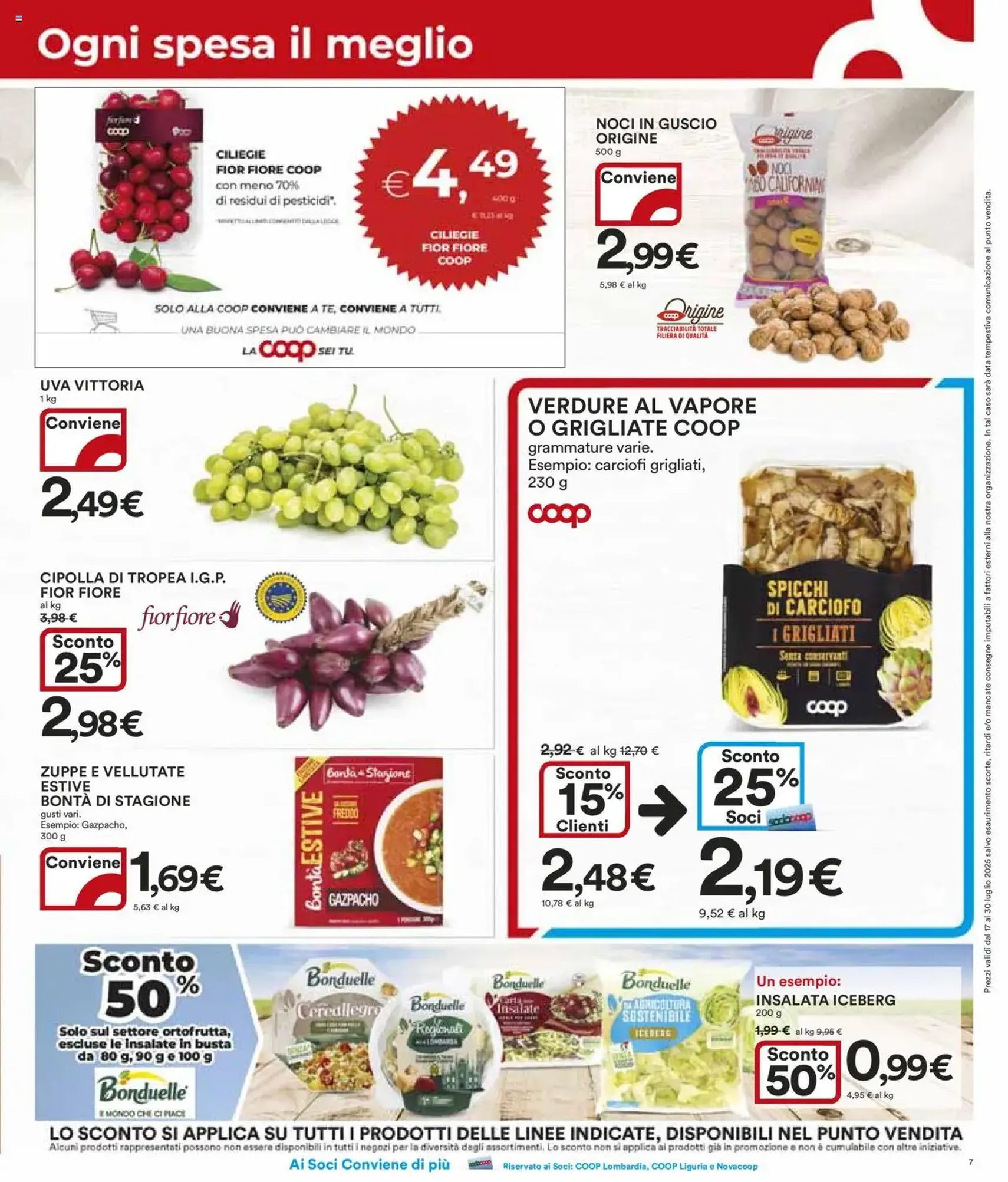 Volantino Ipercoop - volantino valido dal 17/07/2025 pagina 7 di 34