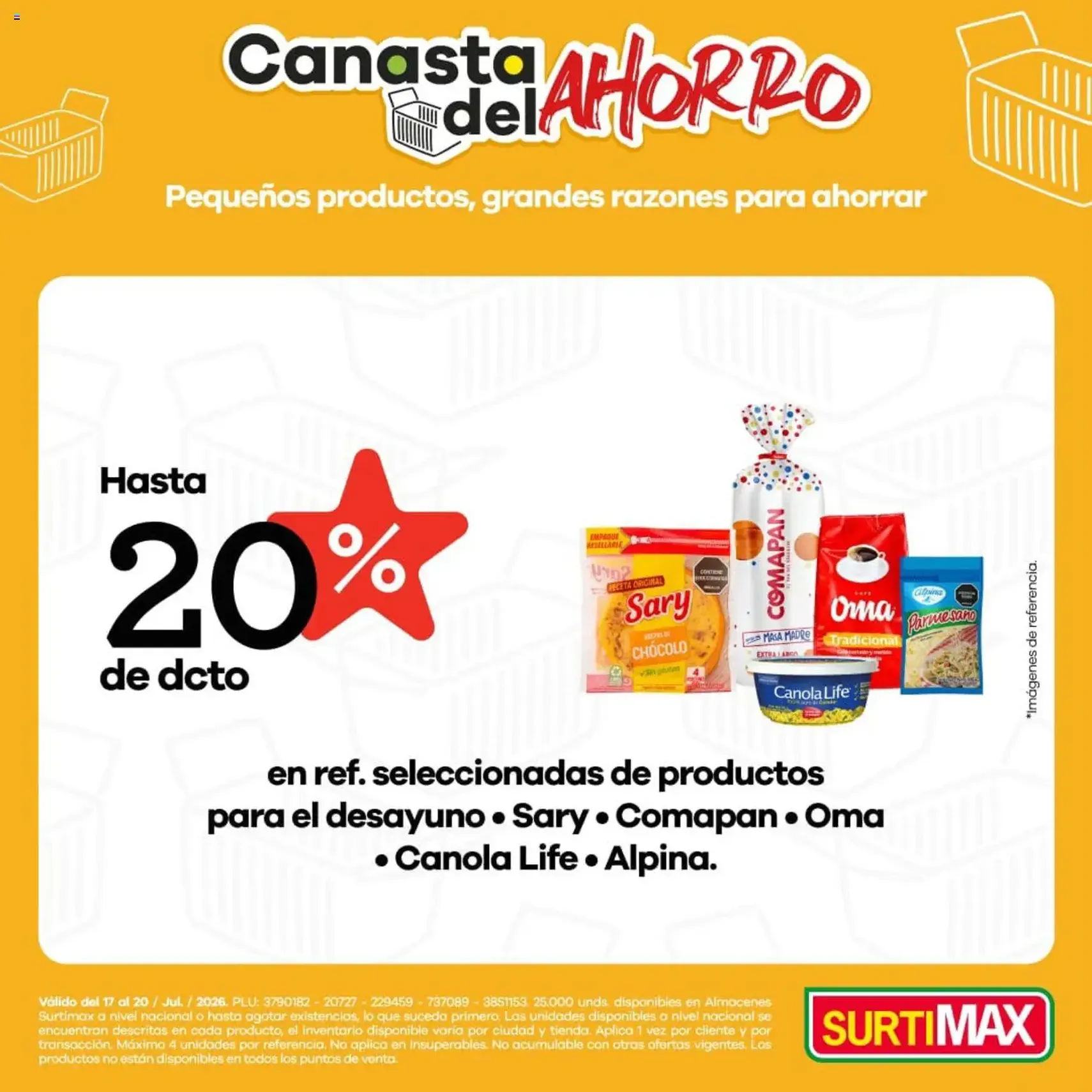 Surtimax catálogo - folleto válido desde 17/07/2026 página 2 de 4