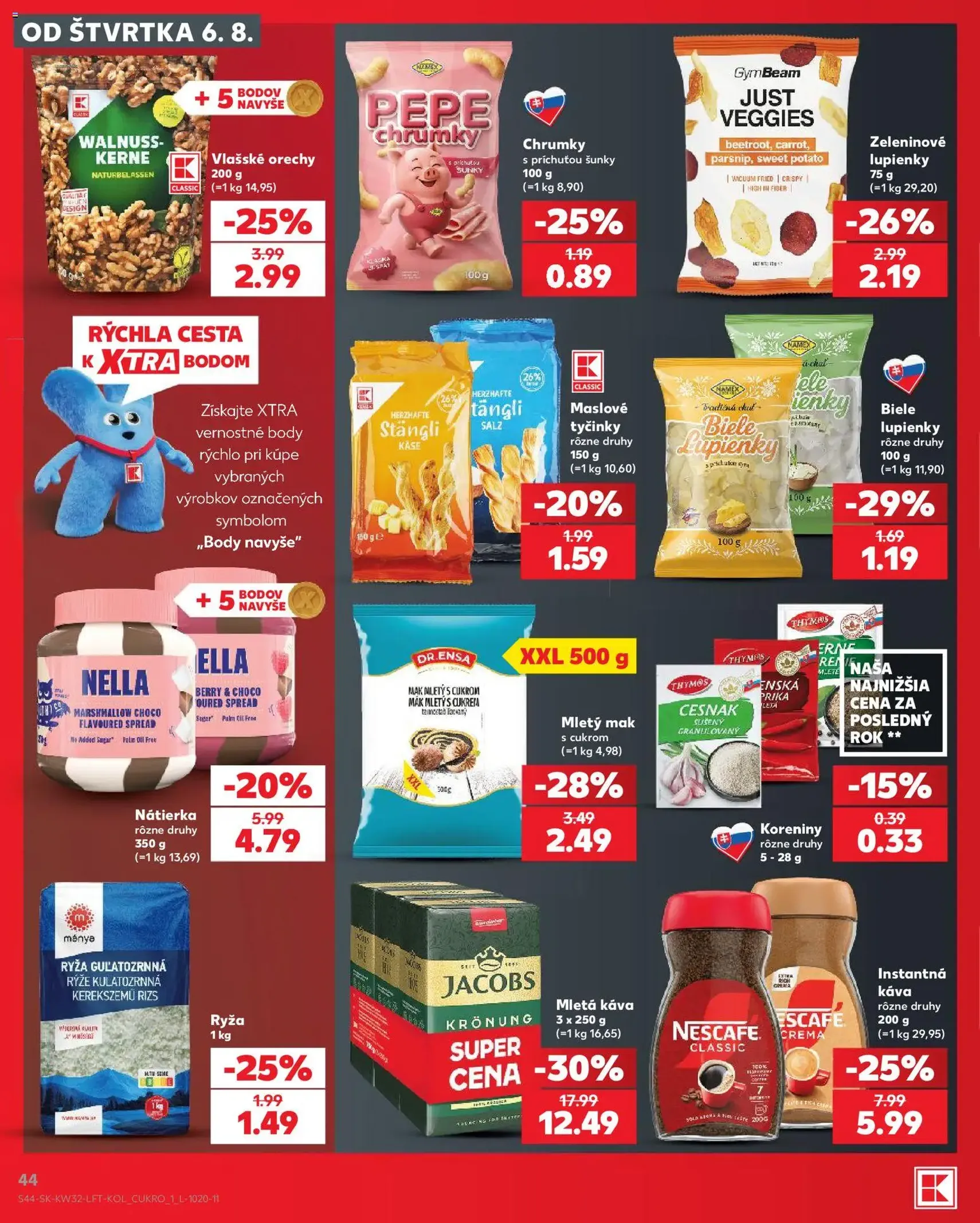 Kaufland SK akciós újság - 2026.08.06. érvényes szórólap 44 oldal 78 oldalból