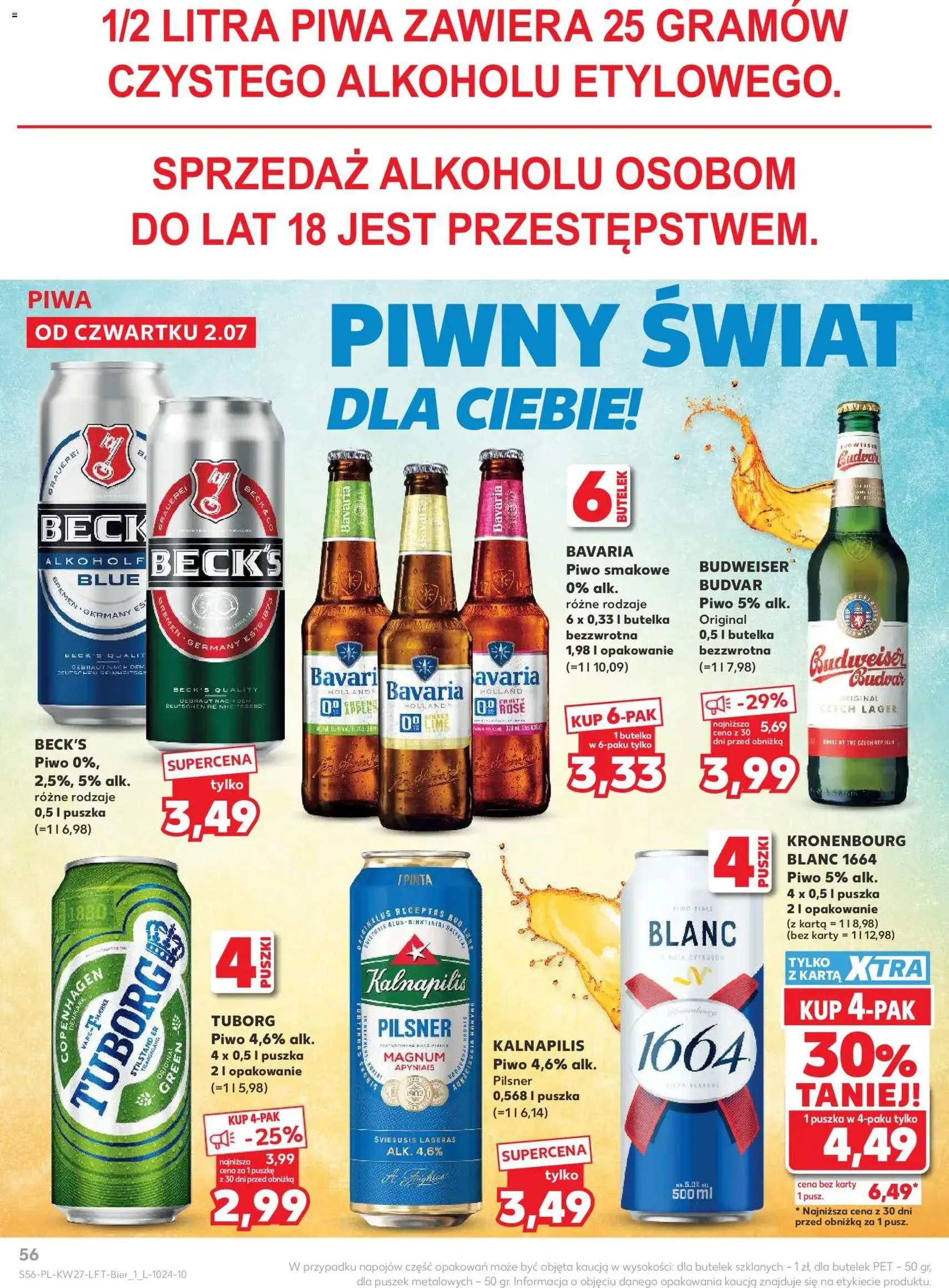 Kaufland gazetka - ważny gazetka od 02.07.2026 strona 56 z 72