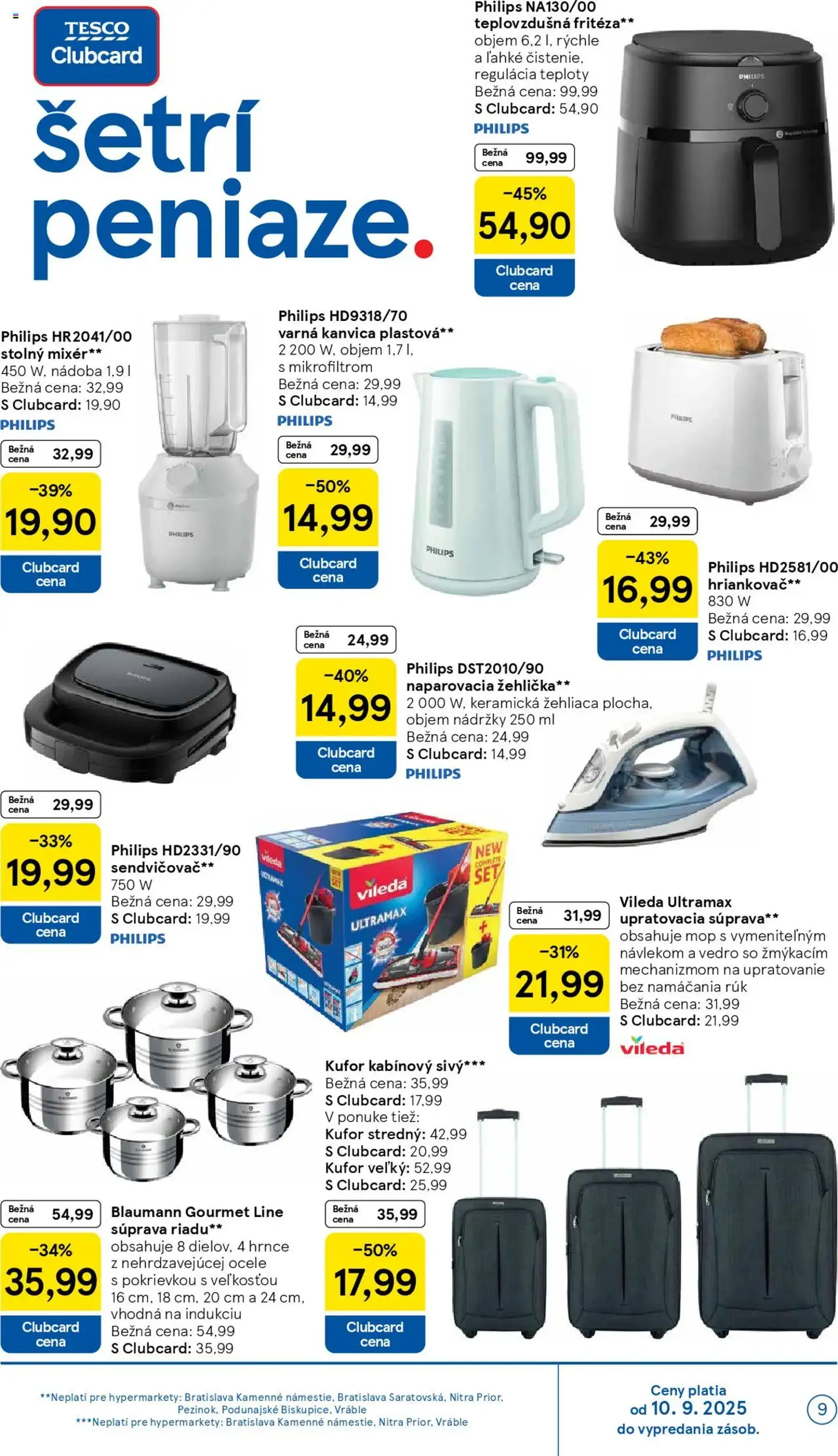 Tesco Hypermarket - leták - platný leták od 10.09.2025 strana 9 z 38 Tesco Hypermarket - leták - platný leták od 10.09.2025 strana 9 z 38