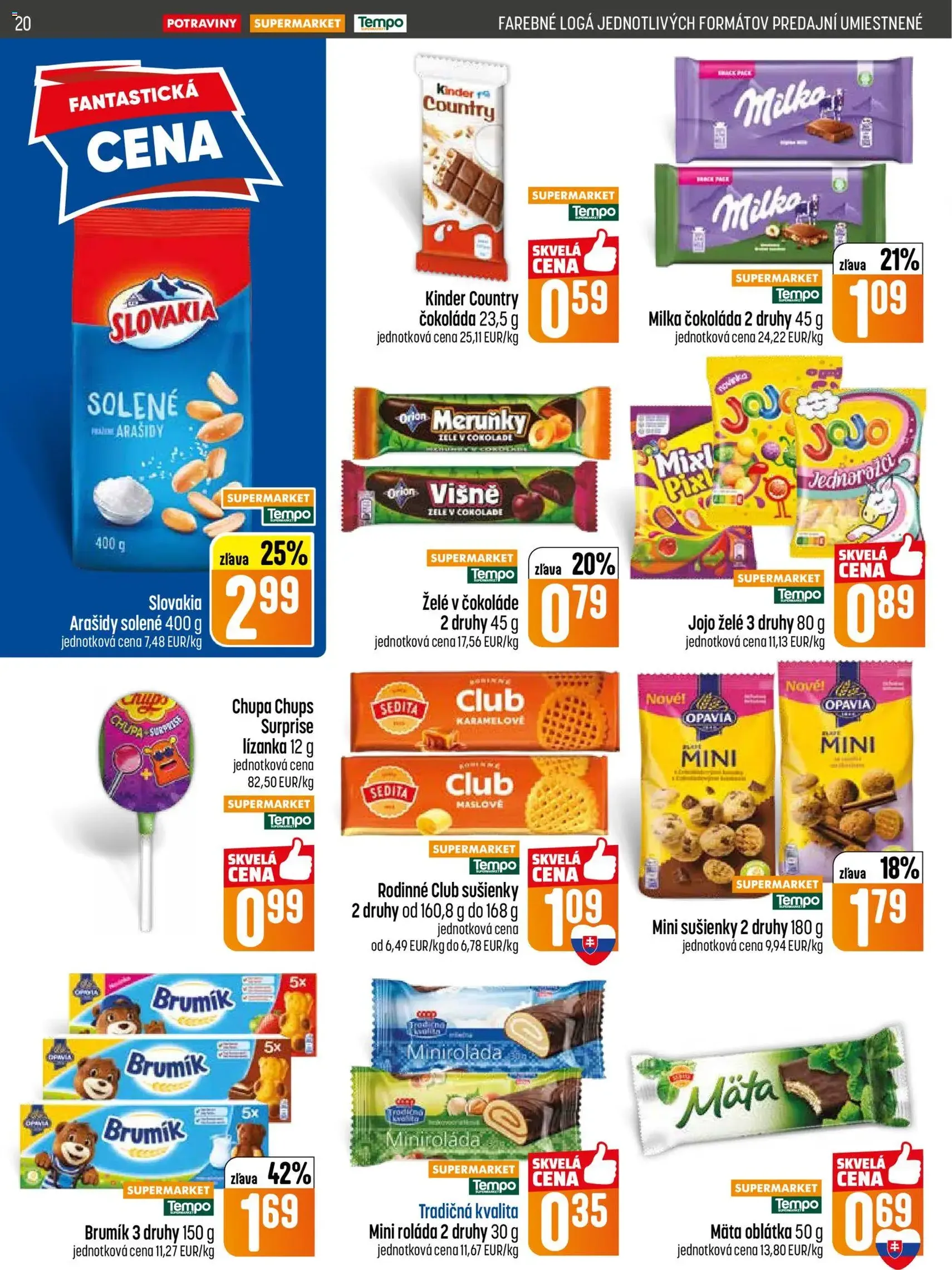 COOP Jednota leták - platný leták od 14.05.2026 strana 20 z 28