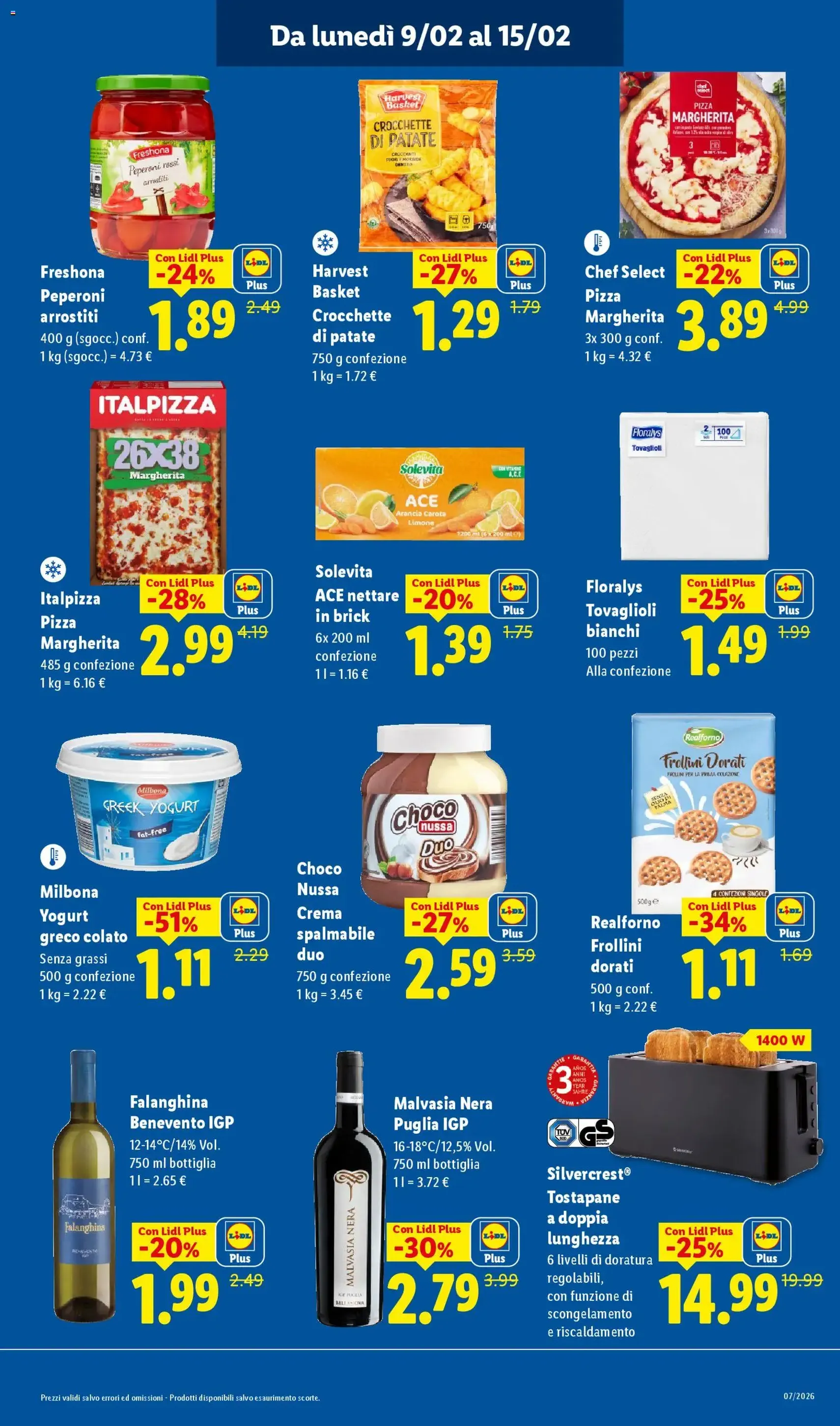 Volantino Lidl - volantino valido dal 09/02/2026 pagina 7 di 50