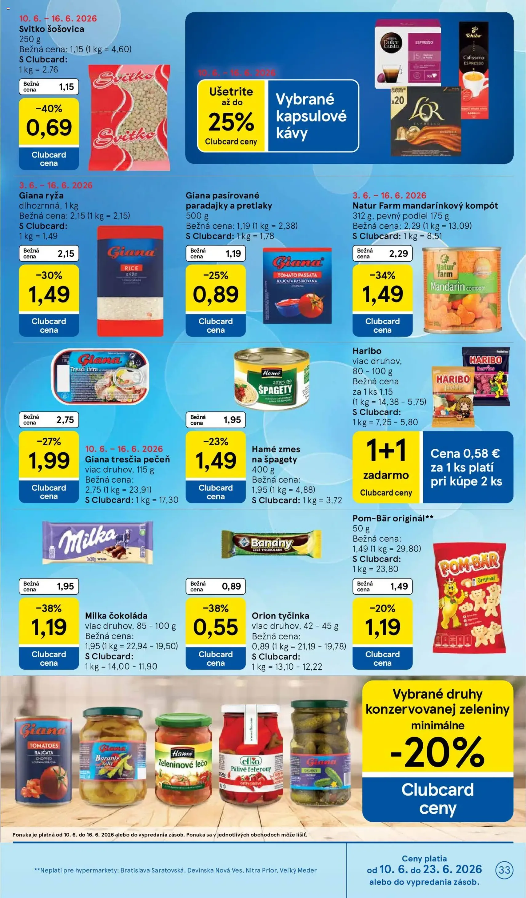 Tesco Hypermarket - leták - platný leták od 10.06.2026 strana 33 z 51