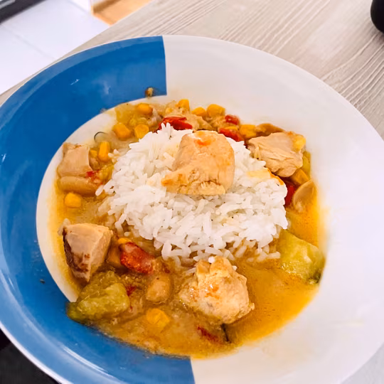 Náhled receptu Žluté kari pro děti