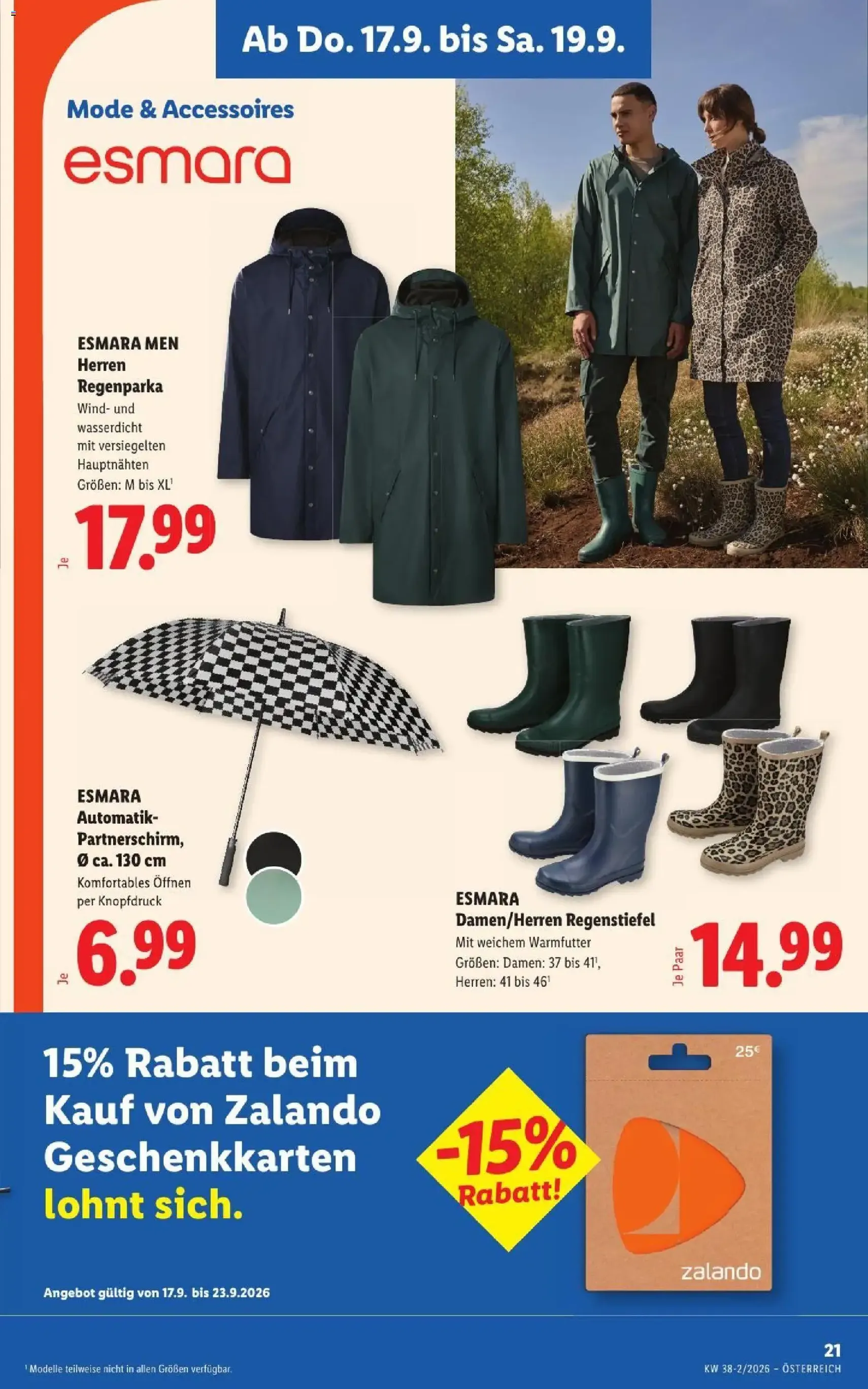 Lidl - Flugblatt - Gültiger Prospekt ab 17.09.2026, Seite 25 von insgesamt 54
