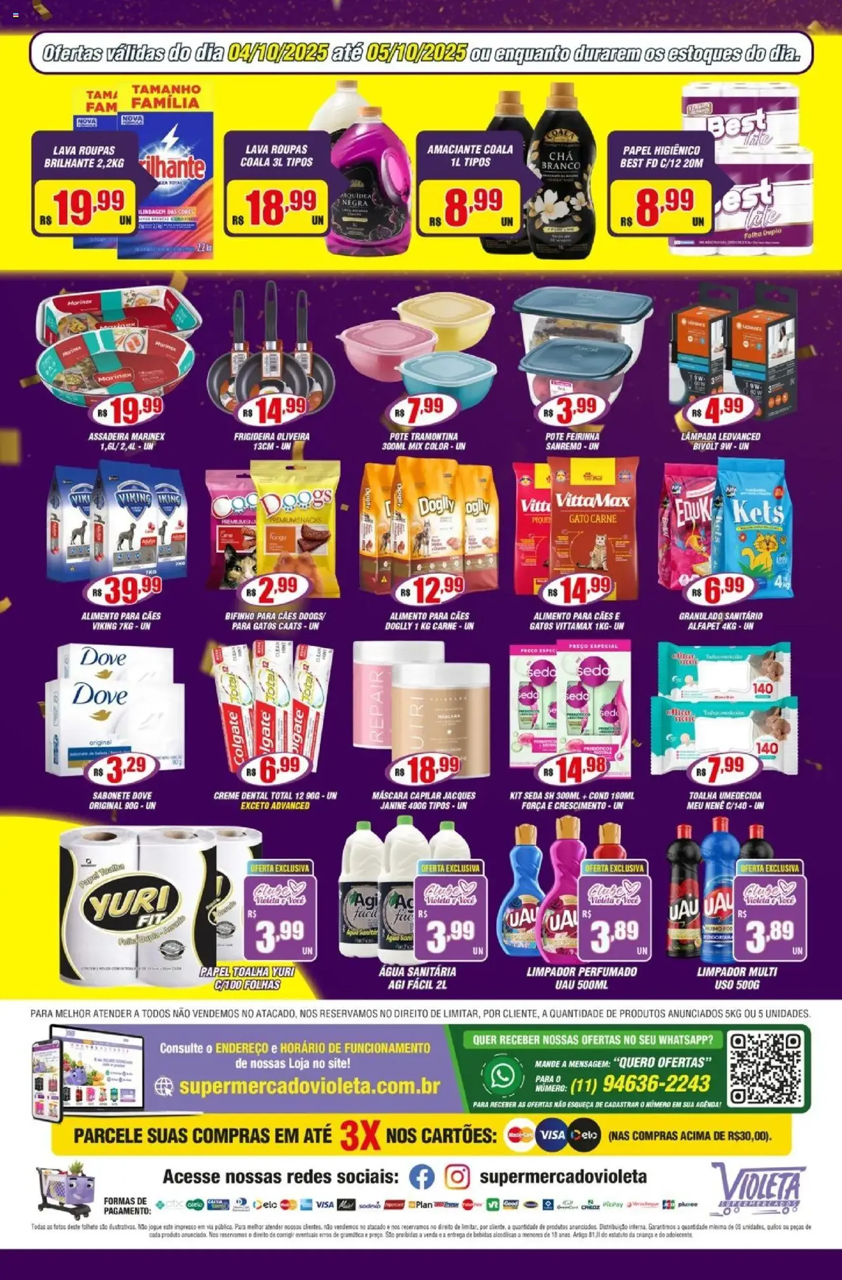 Violeta Supermercados - Ofertas da semana - folheto válido a partir de 04/10/2025 página 8 de 8