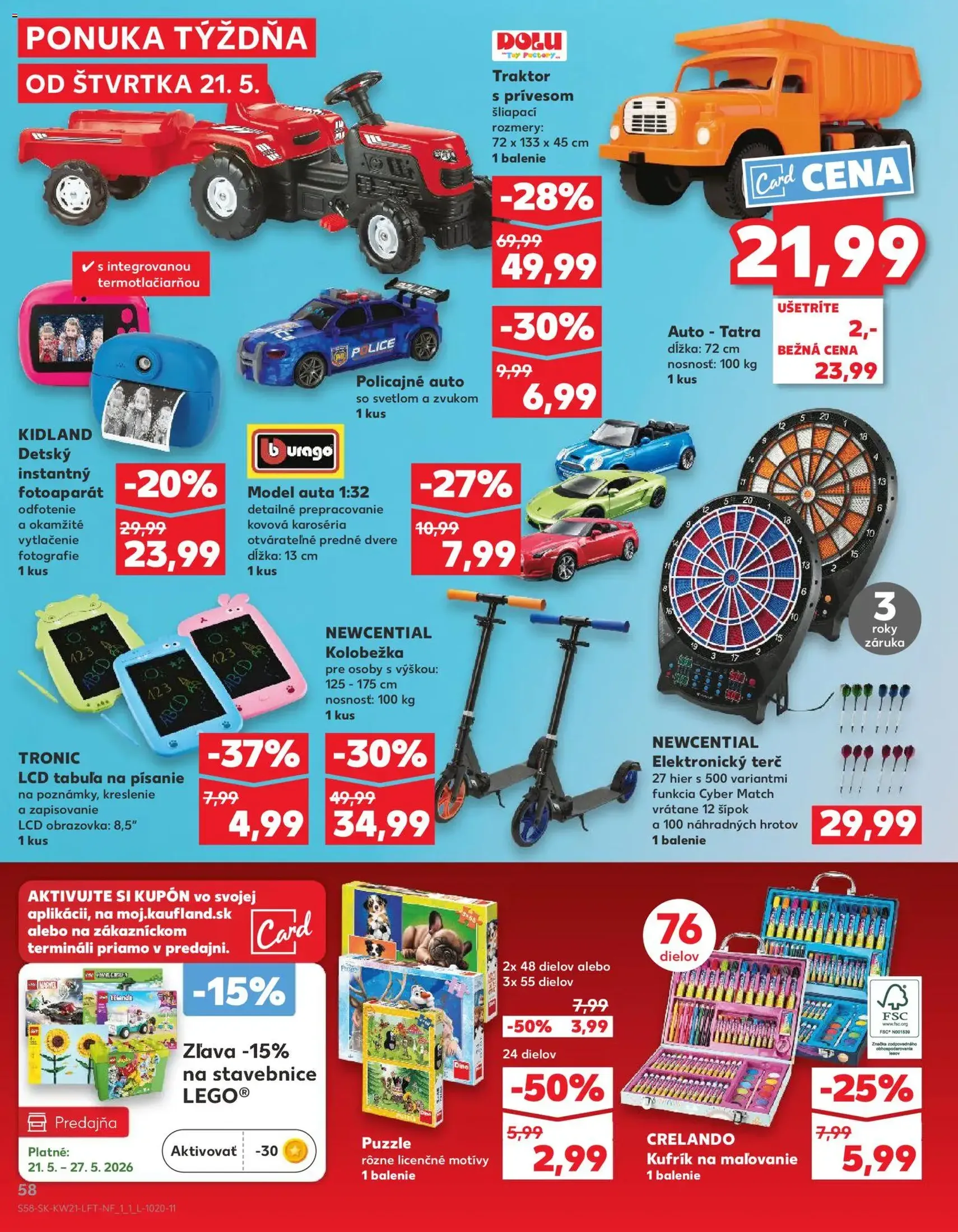 Kaufland leták - platný leták od 21.05.2026 strana 58 z 74