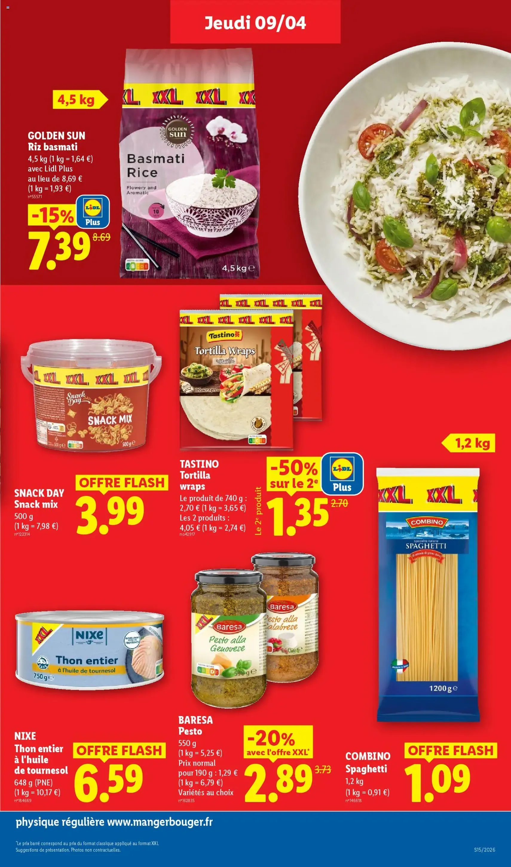 LIDL catalogue semaine 15 - brochure valable à partir du 09/04/2026, page 17 sur 75