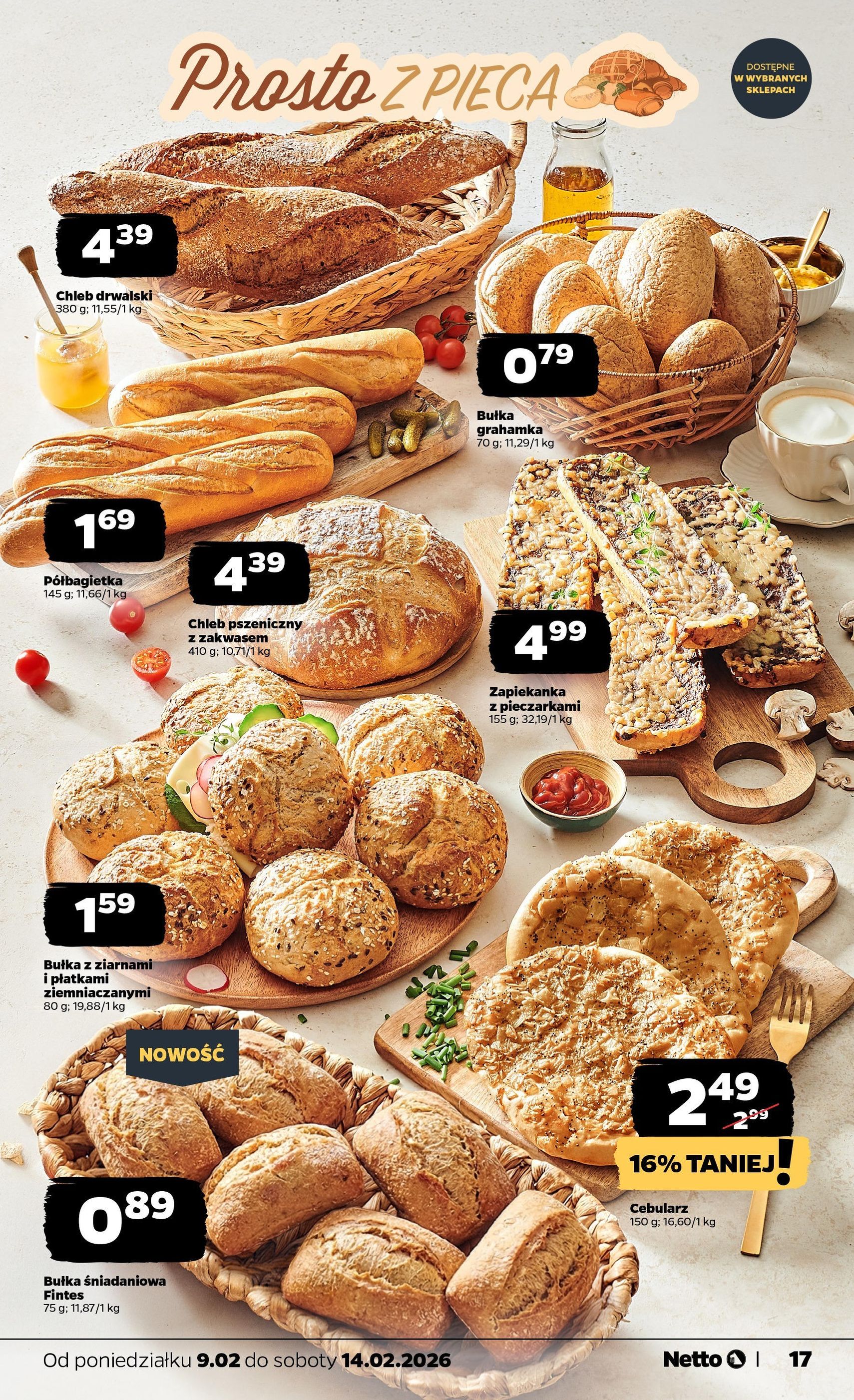 Netto gazetka - Spożywcza - ważny gazetka od 09.02.2026 strona 17 z 38