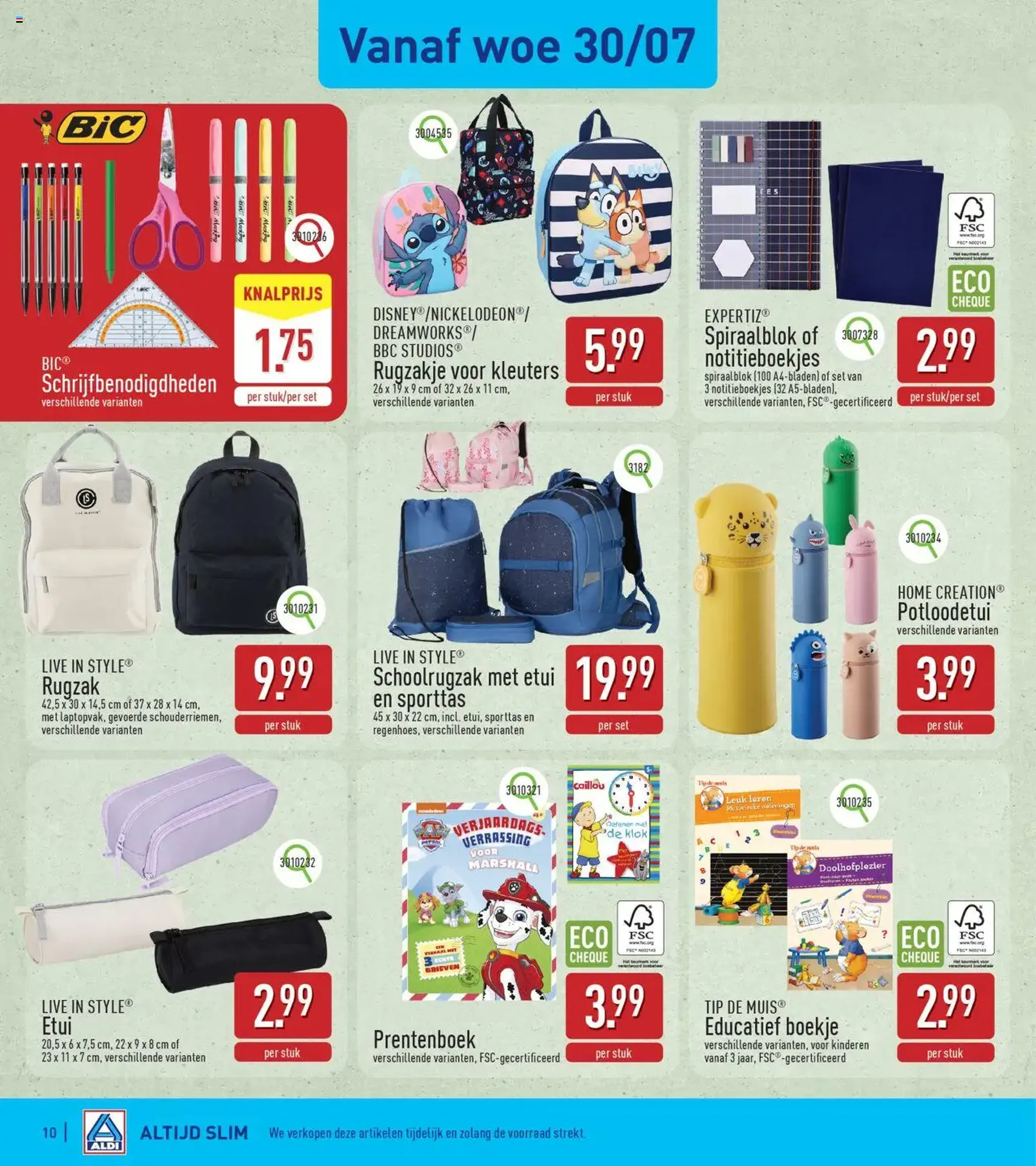 Aldi folder week 31 - geldige folder vanaf 28/07/2025 pagina 10 van 24 Aldi folder week 31 - geldige folder vanaf 28/07/2025 pagina 10 van 24