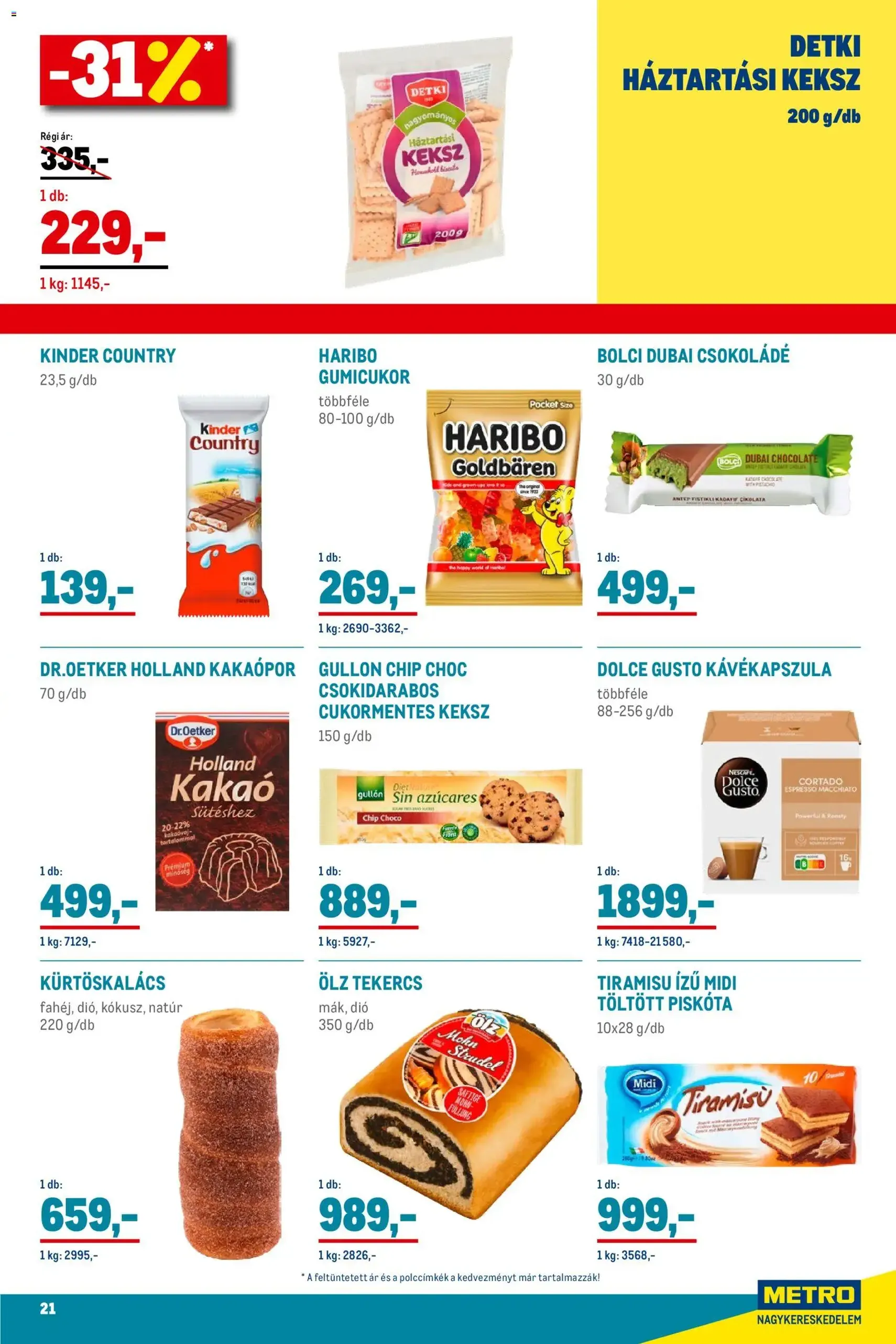 Metro - Élelmiszer és Szezonális katalógus 2025/12 - 2025.12.01. érvényes szórólap 21 oldal 33 oldalból