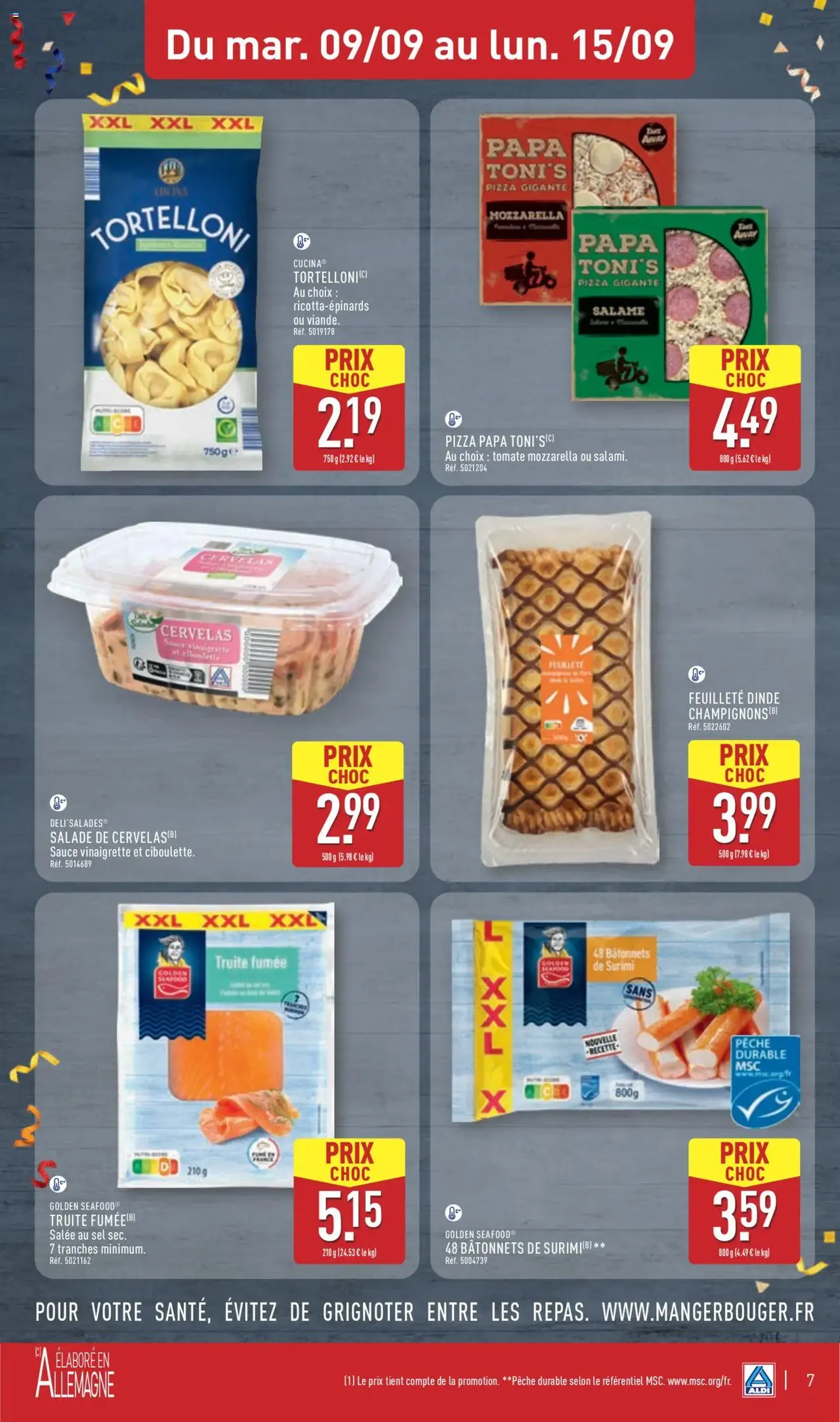 Aldi catalogue semaine 37 - brochure valable à partir du 09/09/2025, page 10 sur 52 Aldi catalogue semaine 37 - brochure valable à partir du 09/09/2025, page 10 sur 52