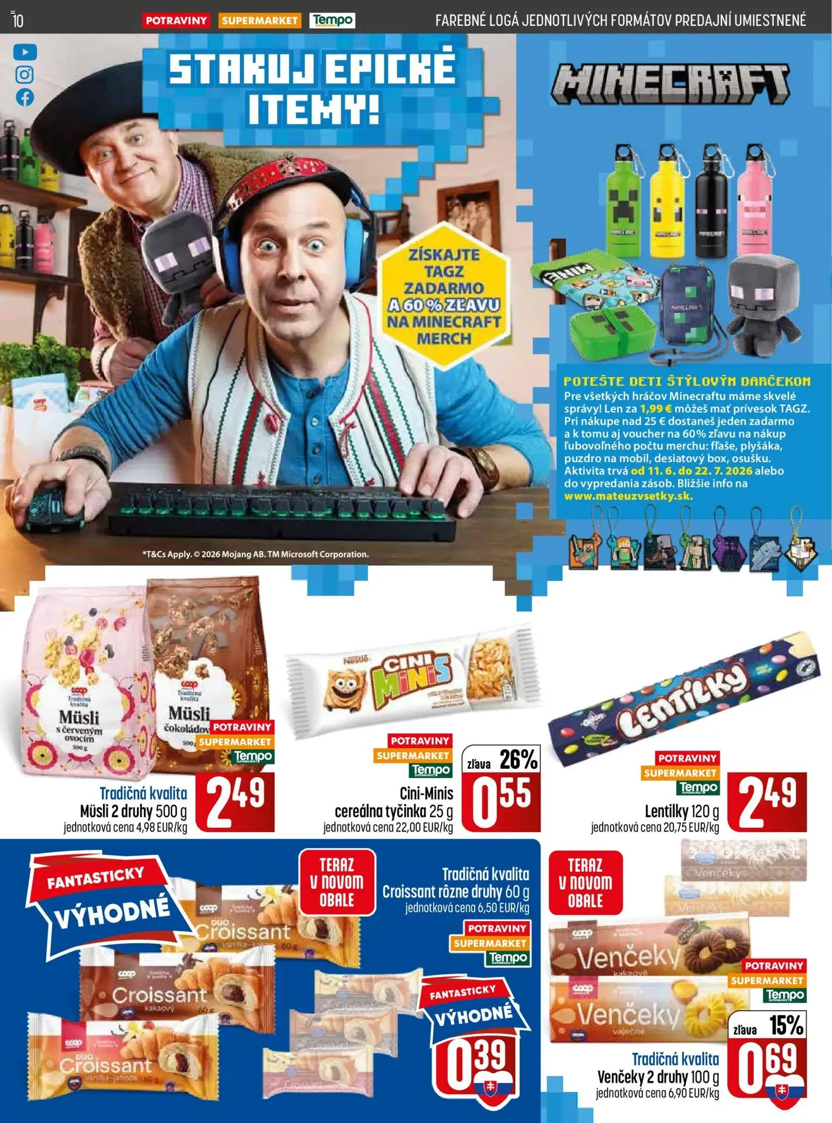 COOP Jednota leták - platný leták od 25.06.2026 strana 10 z 32