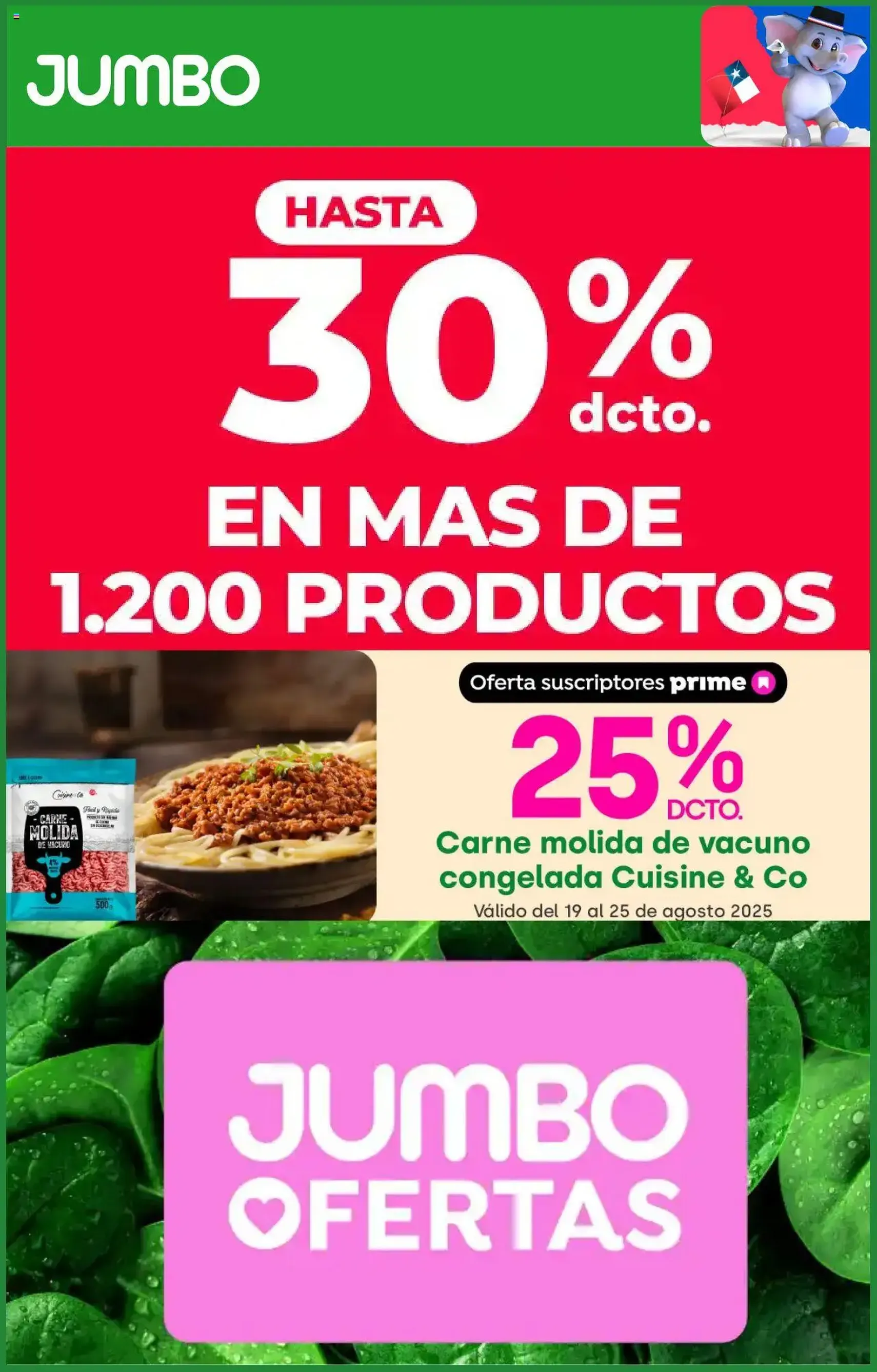 Jumbo ofertas - folleto válido desde 18.08.2025 página 1 de 4