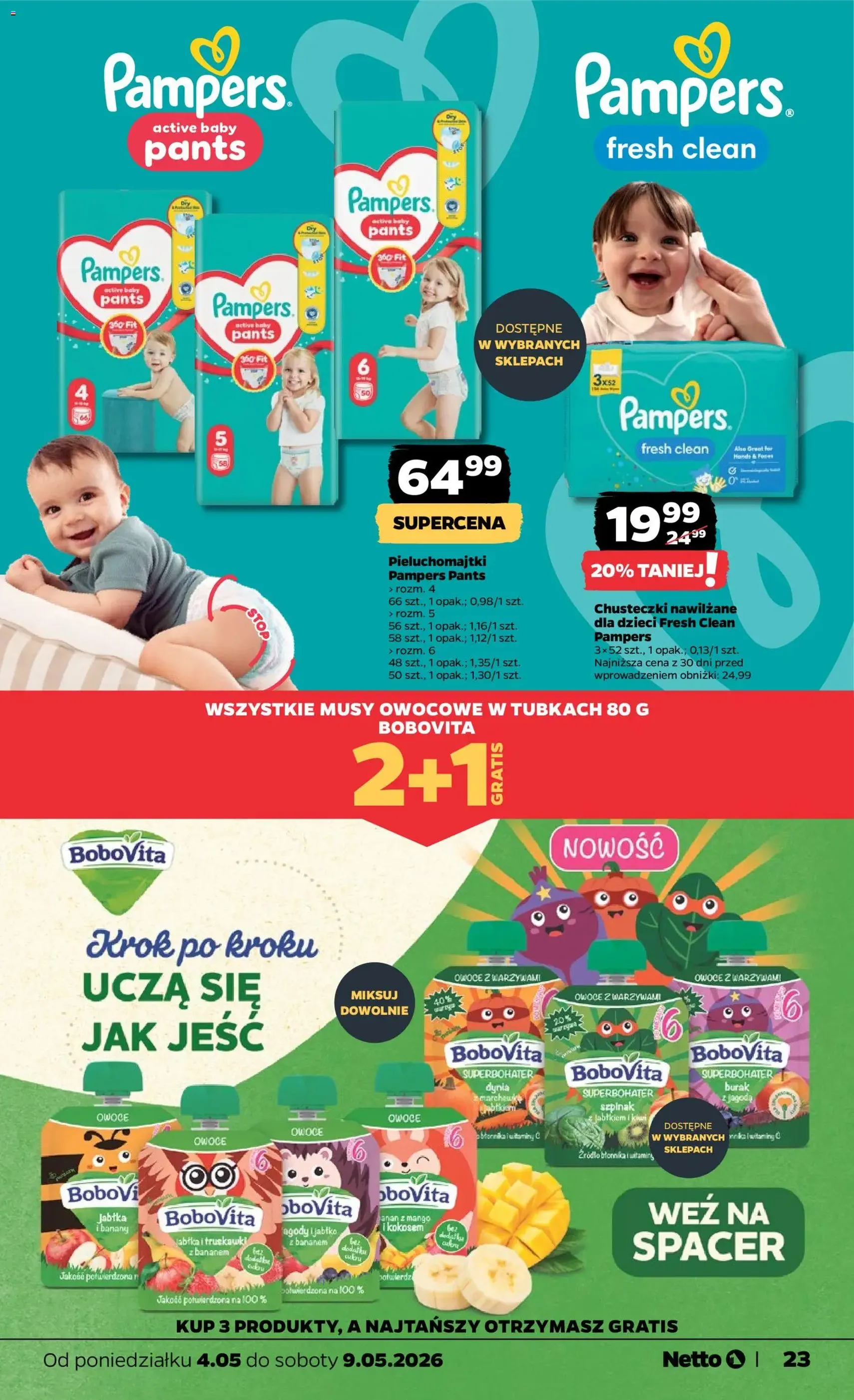 Netto gazetka od poniedziałku spożywcza - ważny gazetka od 04.05.2026 strona 23 z 31