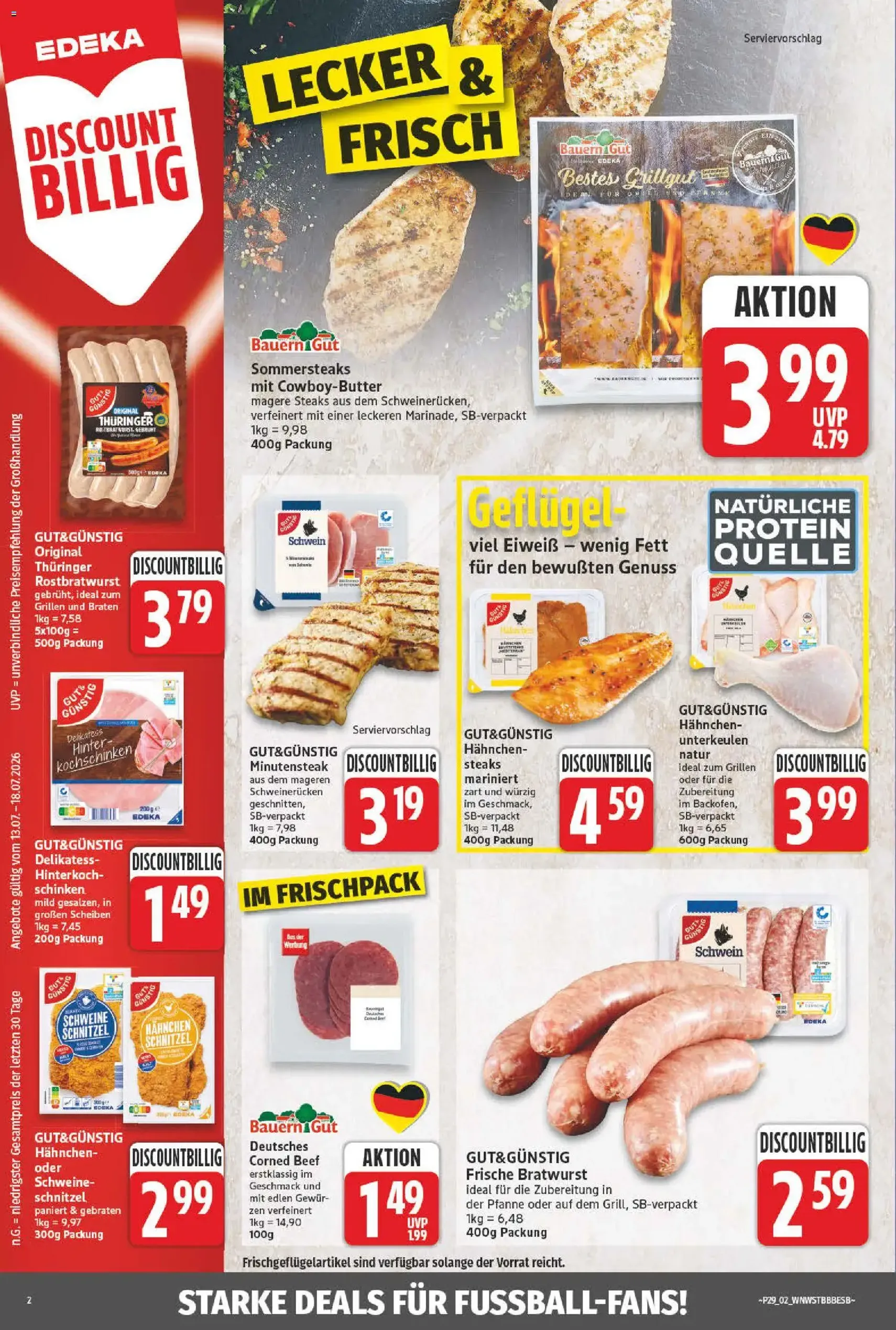 NP Discount Prospekt - Gültiger Prospekt ab 13.07.2026, Seite 2 von insgesamt 16