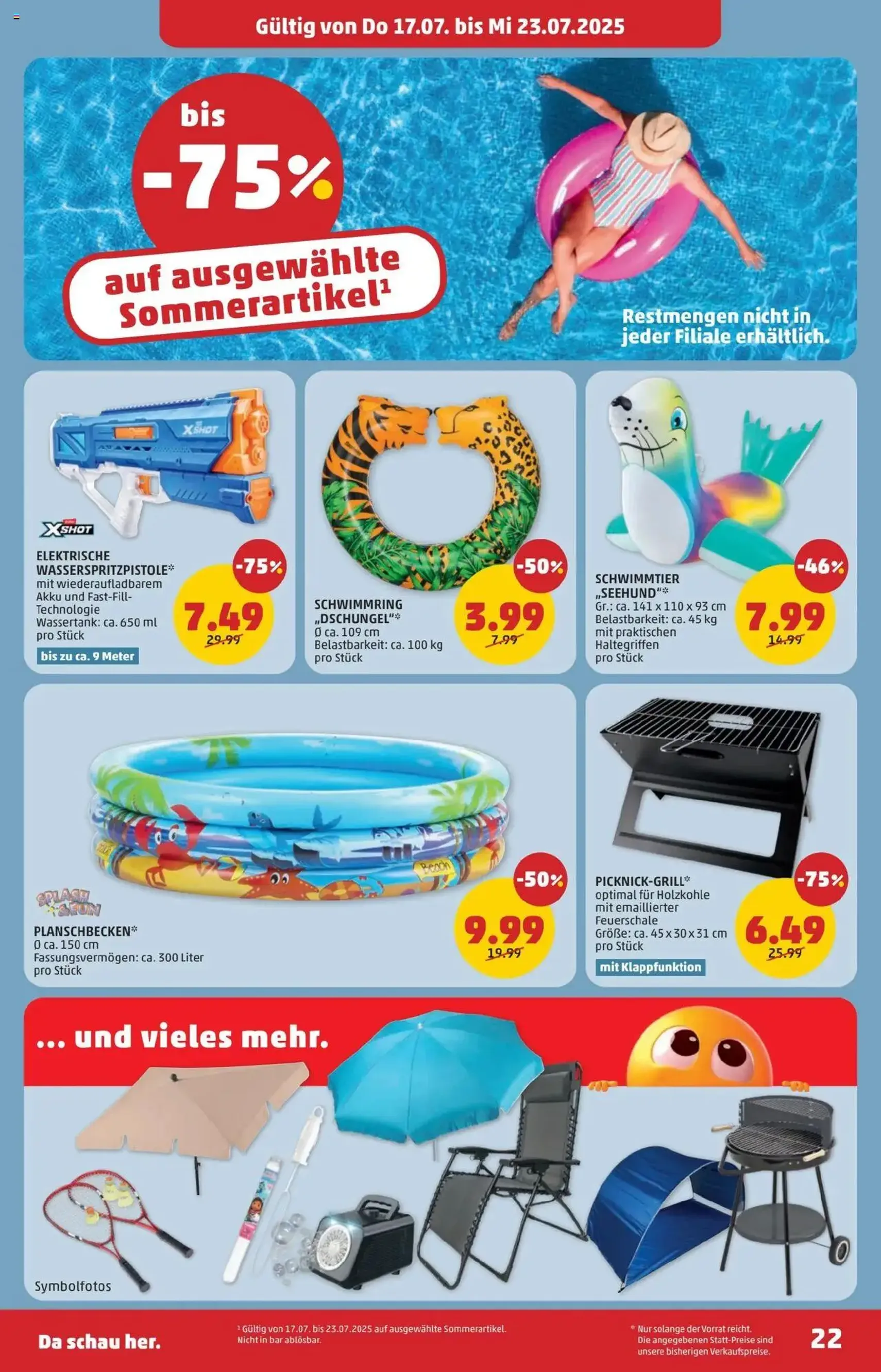 Penny Markt Flugblatt - Gültiger Prospekt ab 17.07.2025, Seite 22 von insgesamt 28 Penny Markt Flugblatt - Gültiger Prospekt ab 17.07.2025, Seite 22 von insgesamt 28