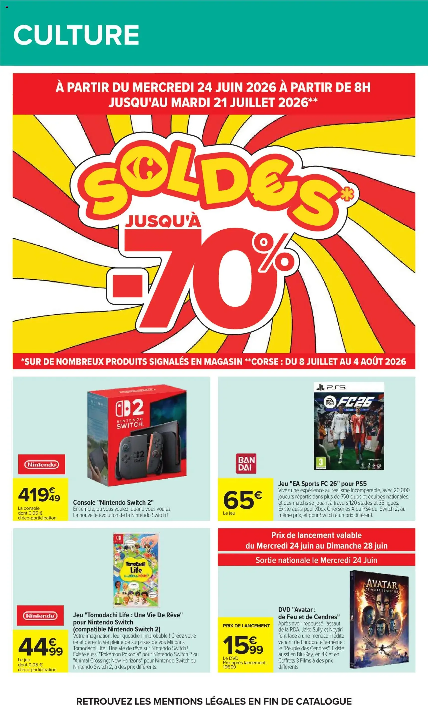 Carrefour catalogue - brochure valable à partir du 23/06/2026, page 69 sur 86
