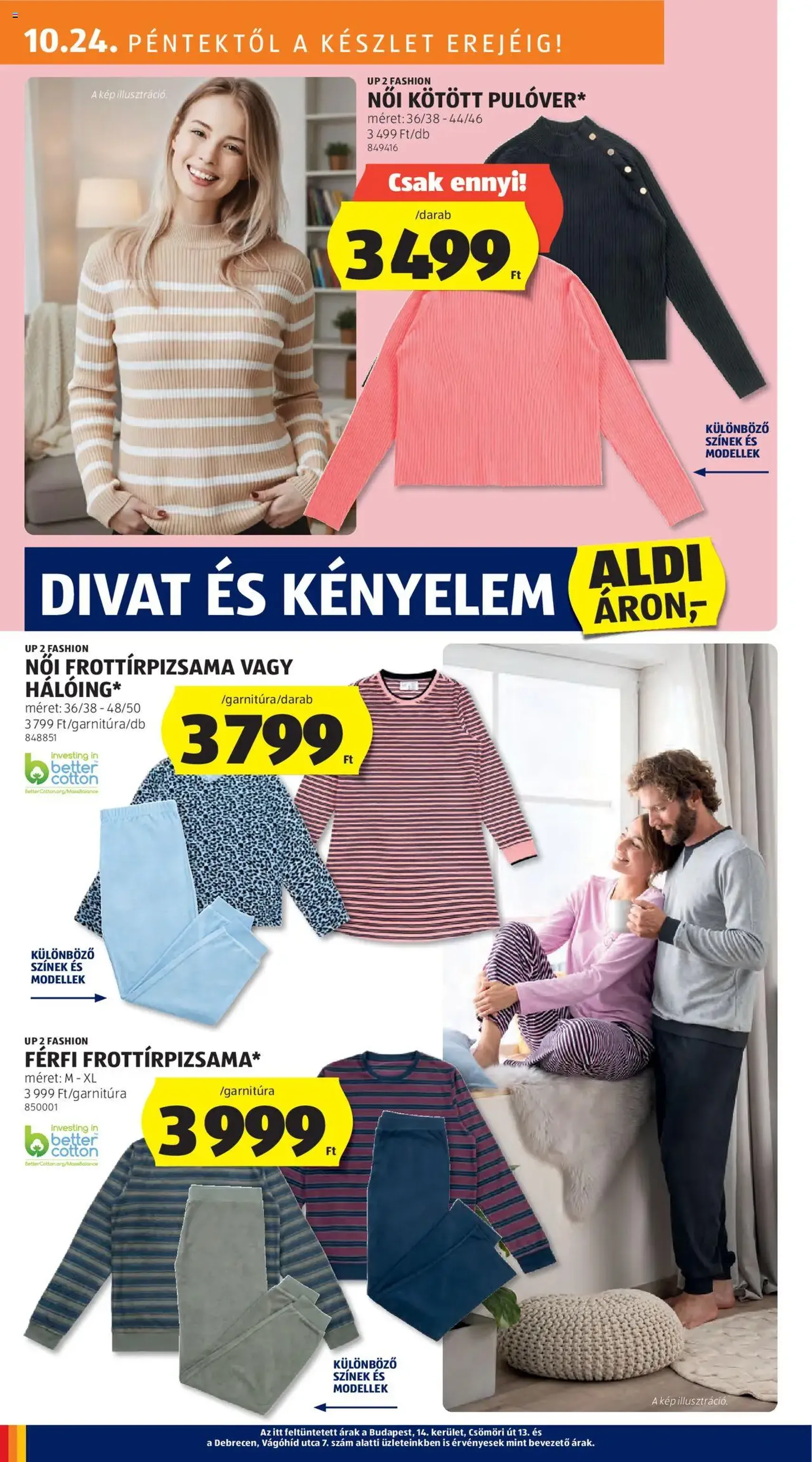 Aldi Akciós újság - 2025.10.24. érvényes szórólap 24 oldal 51 oldalból Aldi Akciós újság - 2025.10.24. érvényes szórólap 24 oldal 51 oldalból