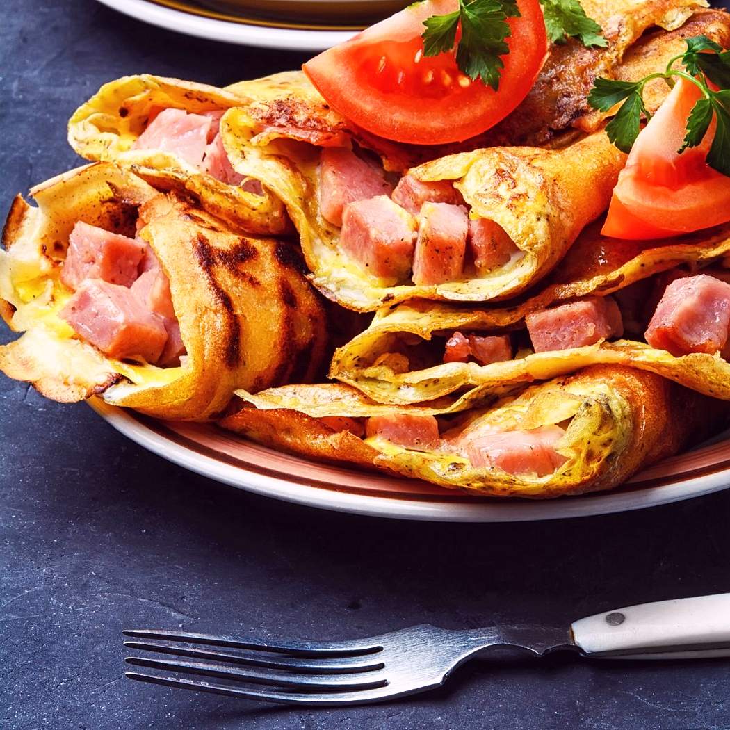 Crespelle salate ripiene