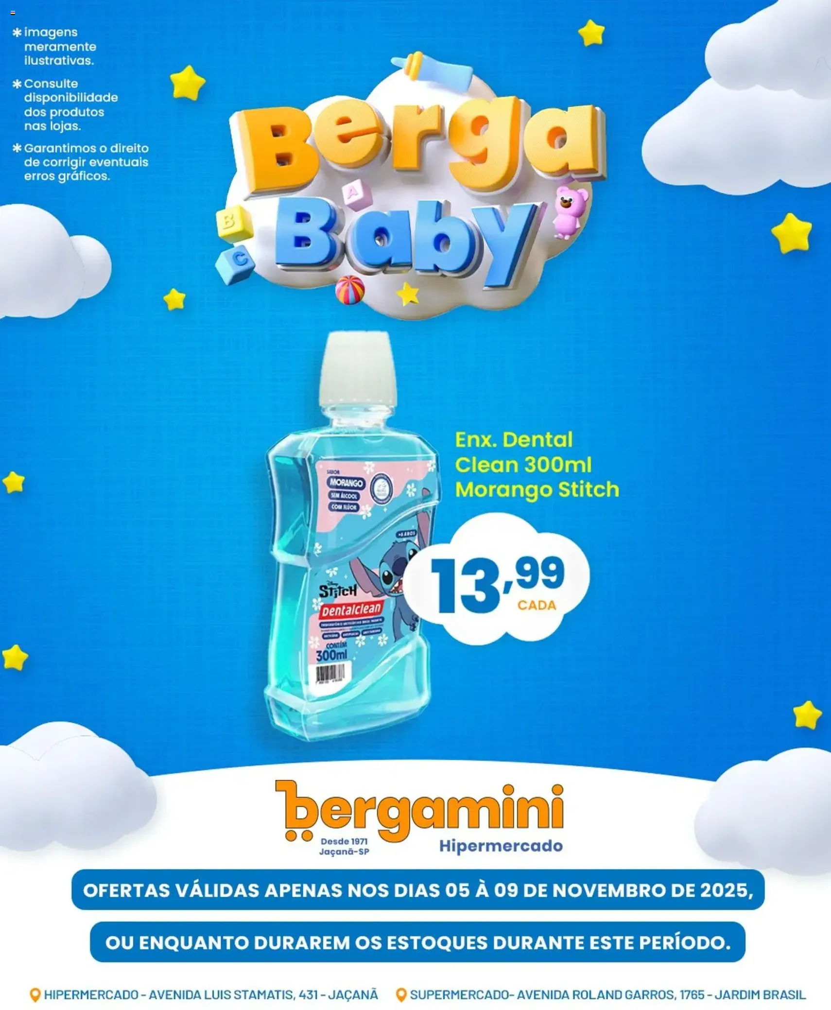 Supermercado Bergamini - Ofertas Berga Baby - folheto válido a partir de 05/11/2025 página 5 de 9