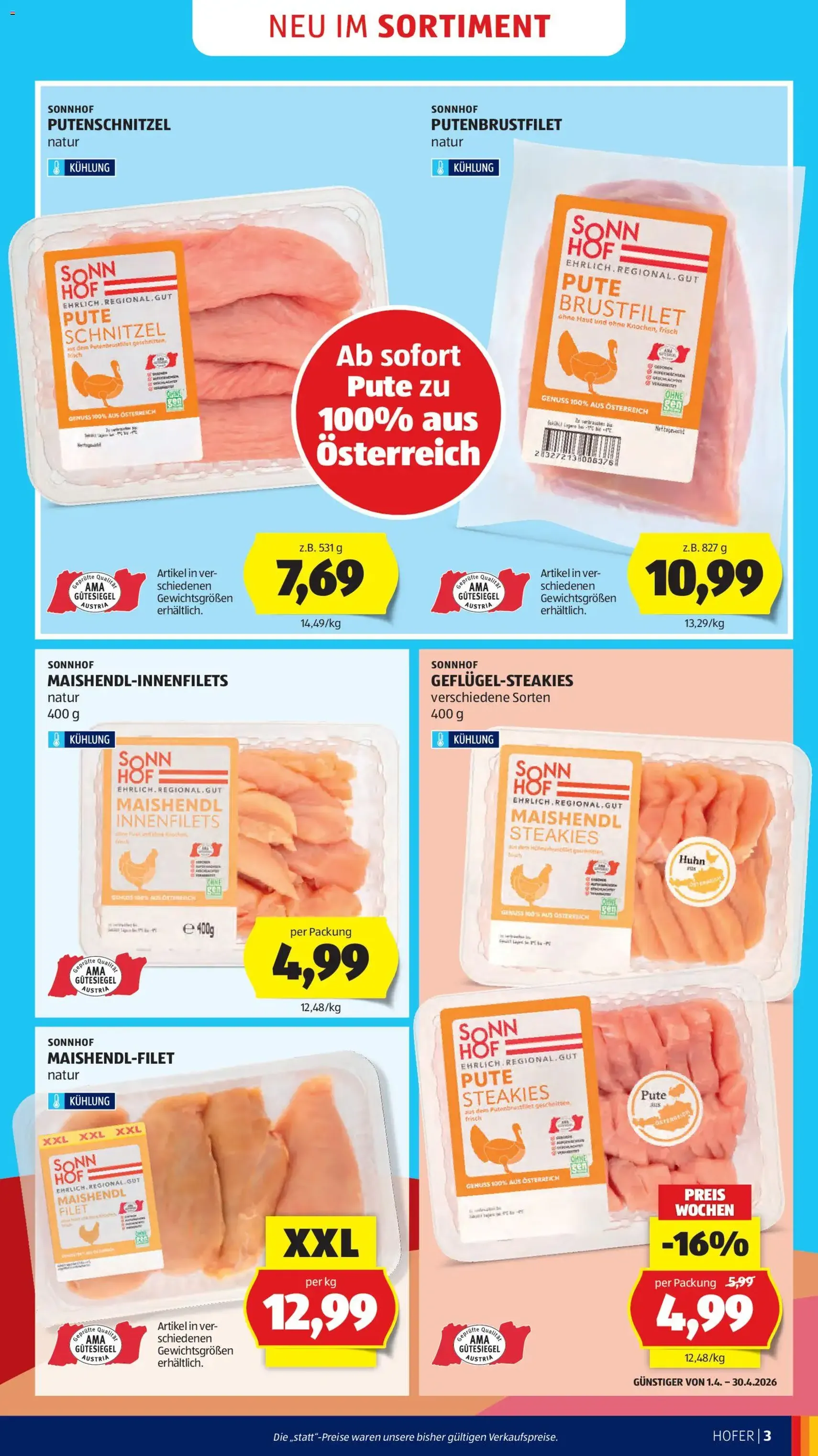 Hofer Flugblatt - Gültiger Prospekt ab 08.04.2026, Seite 5 von insgesamt 37