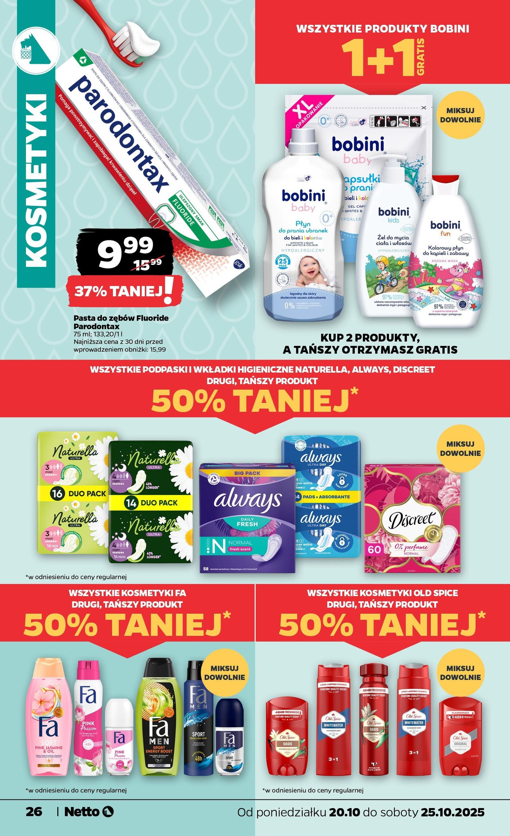 Netto gazetka - Spożywcza - ważny gazetka od 20.10.2025 strona 26 z 34 Netto gazetka - Spożywcza - ważny gazetka od 20.10.2025 strona 26 z 34