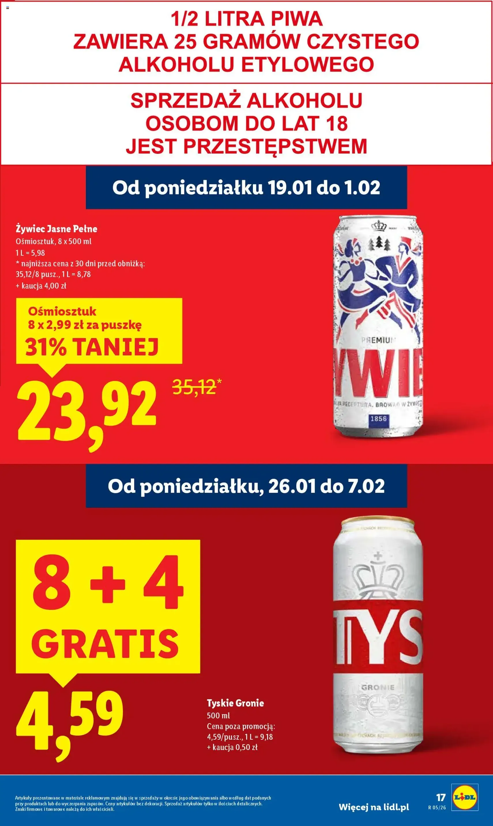 Lidl Gazetka - ważny gazetka od 26.01.2026 strona 17 z 62