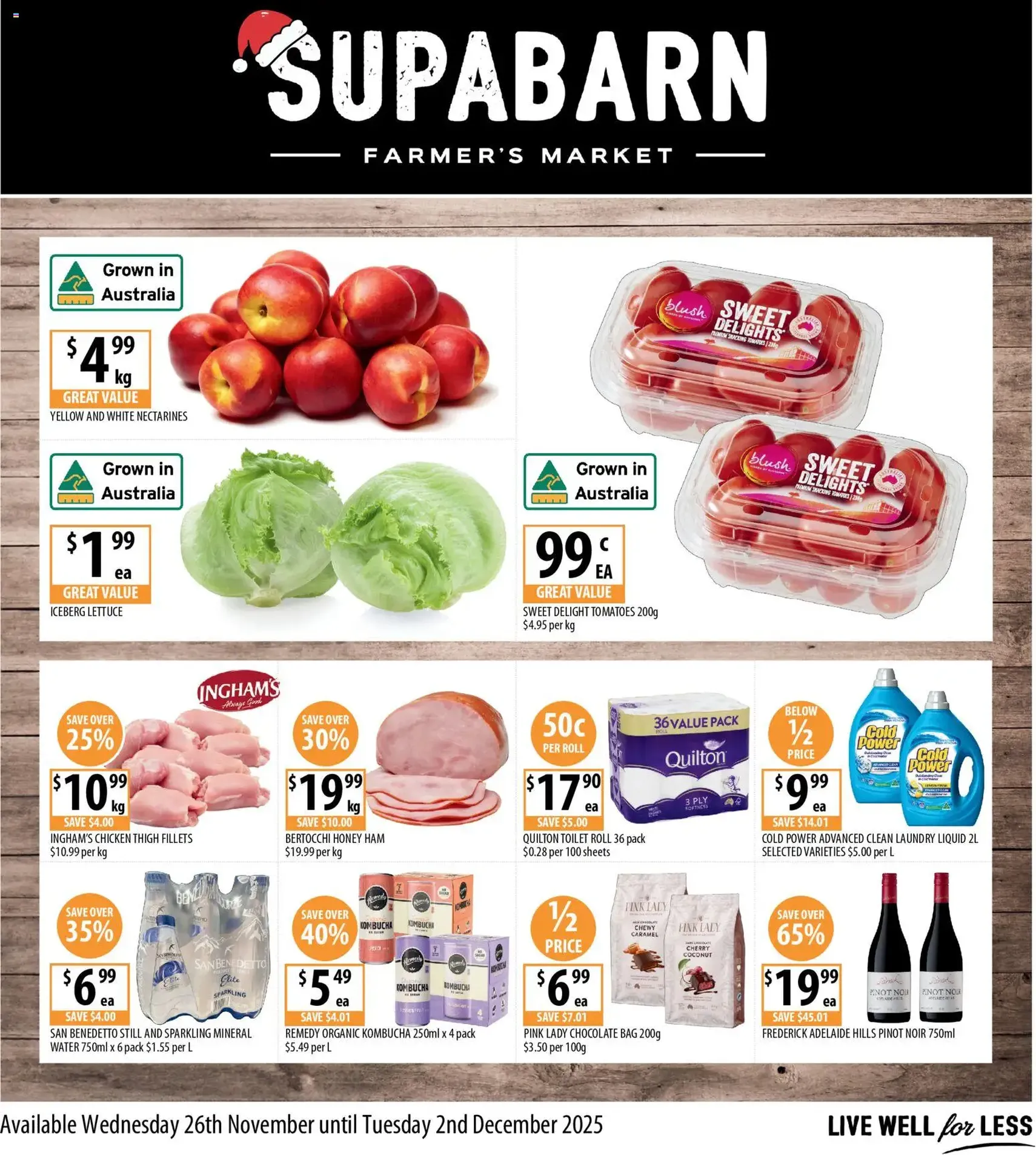 Supabarn Catalogue - valid flyer from 26/11/2025, page 1 of 12