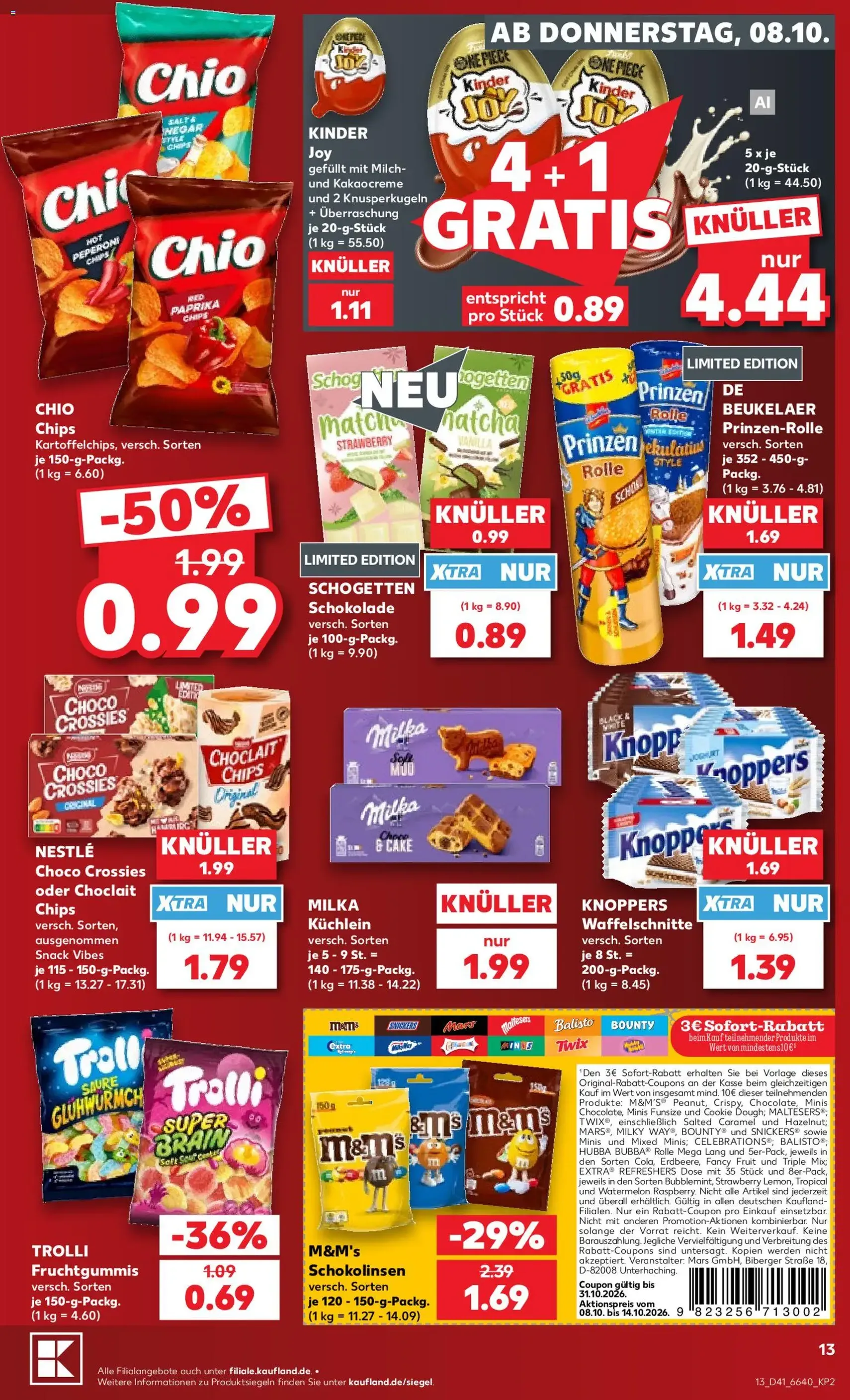 Kaufland Prospekt - Gültiger Prospekt ab 08.10.2026, Seite 13 von insgesamt 70