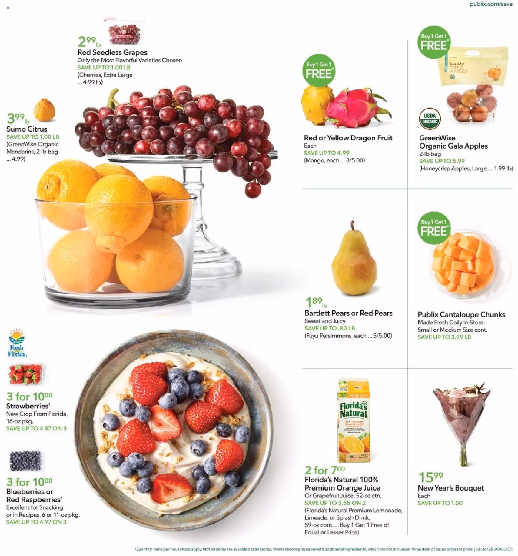 Publix Weekly Ad - valid flyer from 12/26/2025, page 7 of 16