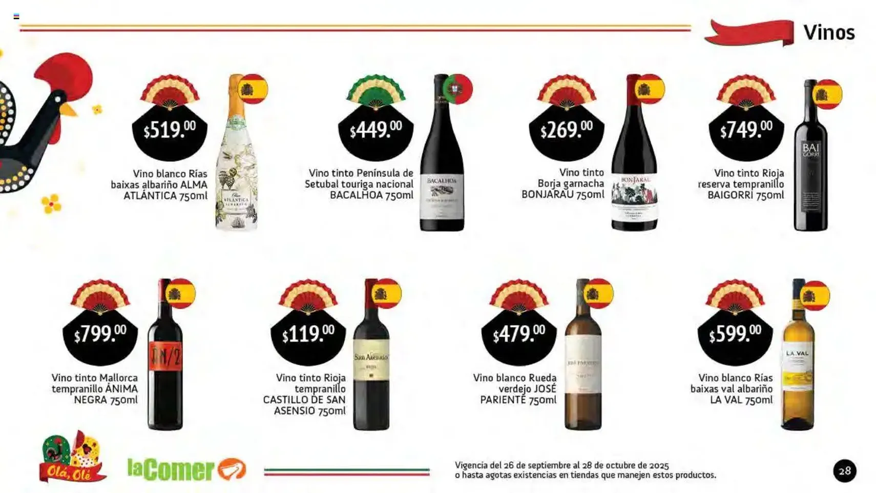 La Comer folleto Olá, Olé - folleto válido desde 26/09/2025 página 28 de 64 La Comer folleto Olá, Olé - folleto válido desde 26/09/2025 página 28 de 64