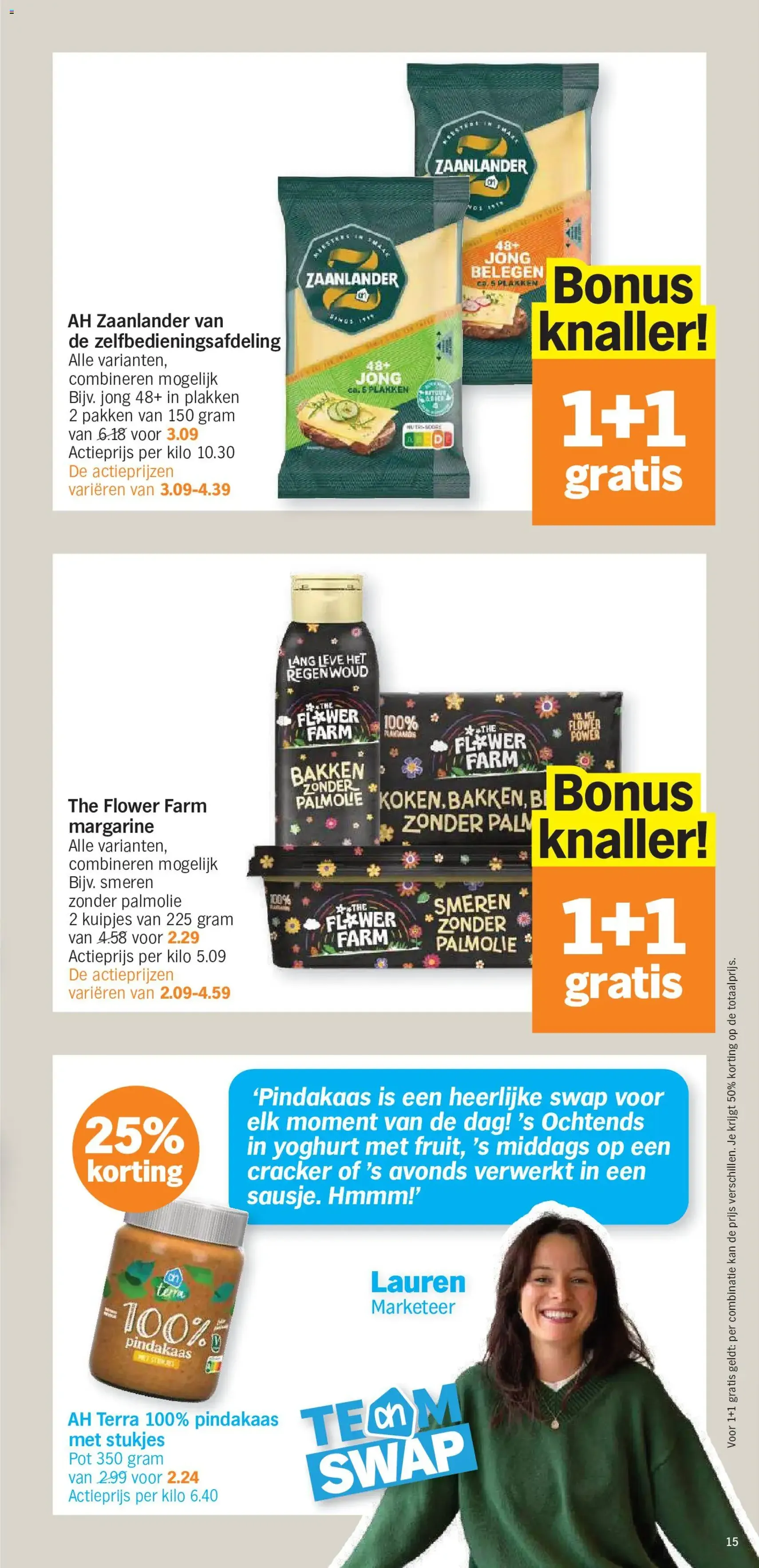 Albert Heijn Folder week / de la semaine 25 - geldige folder vanaf 15/06/2026 pagina 15 van 32