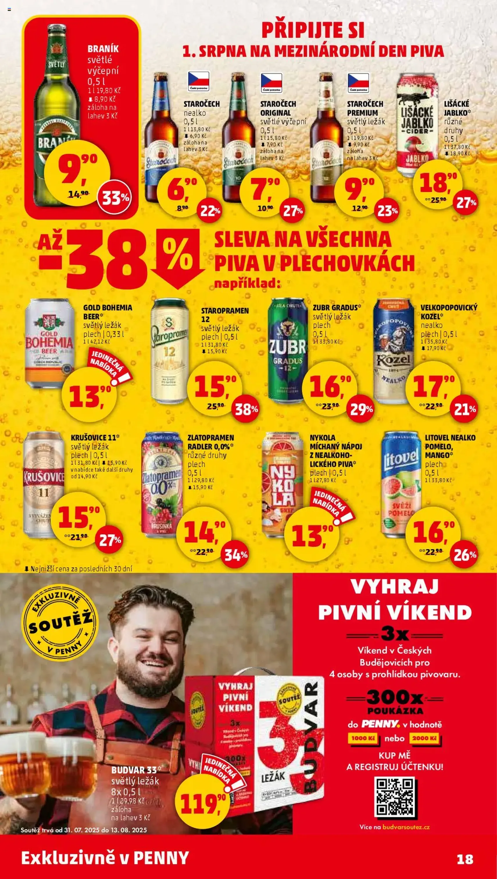 Penny Market leták - Čtvrtečník - platný leták od 31.07.2025 strana 18 z 33 Penny Market leták - Čtvrtečník - platný leták od 31.07.2025 strana 18 z 33