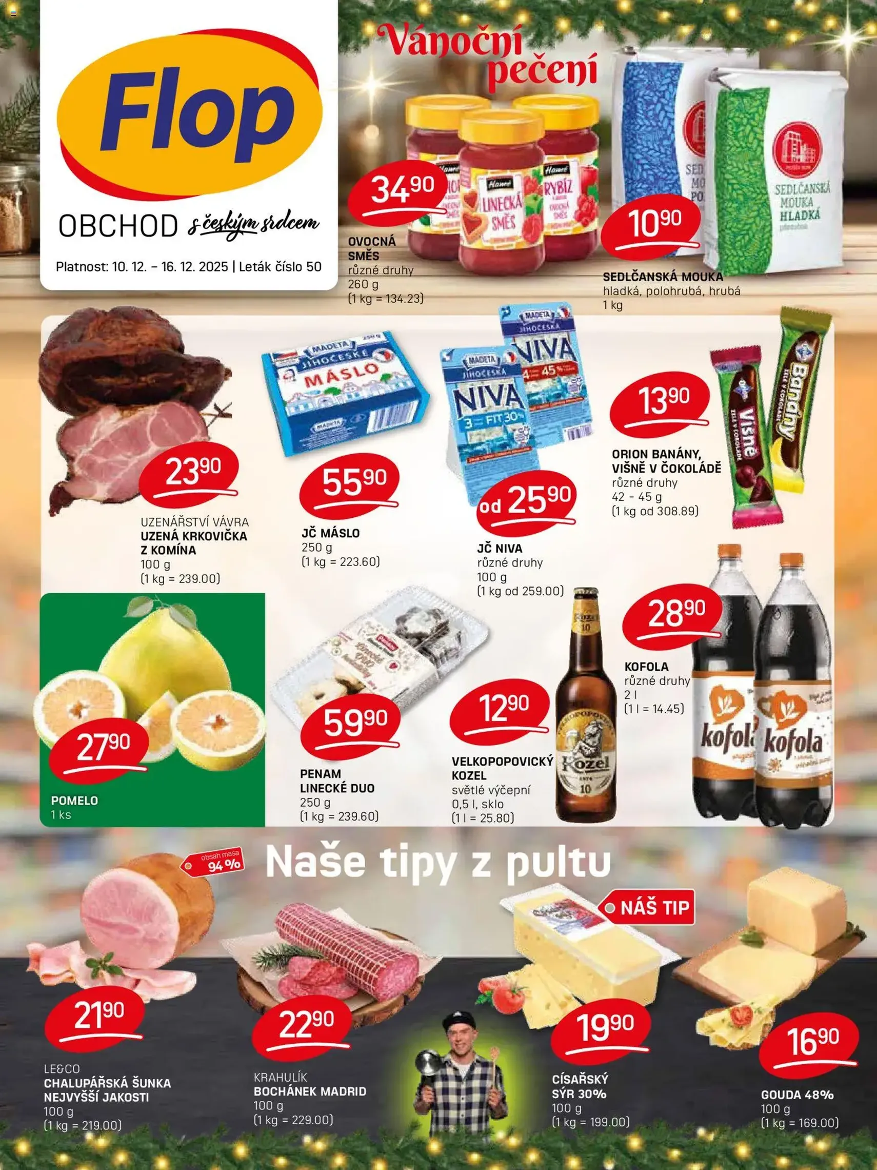 Flop leták - platný leták od 10.12.2025 strana 1 z 12