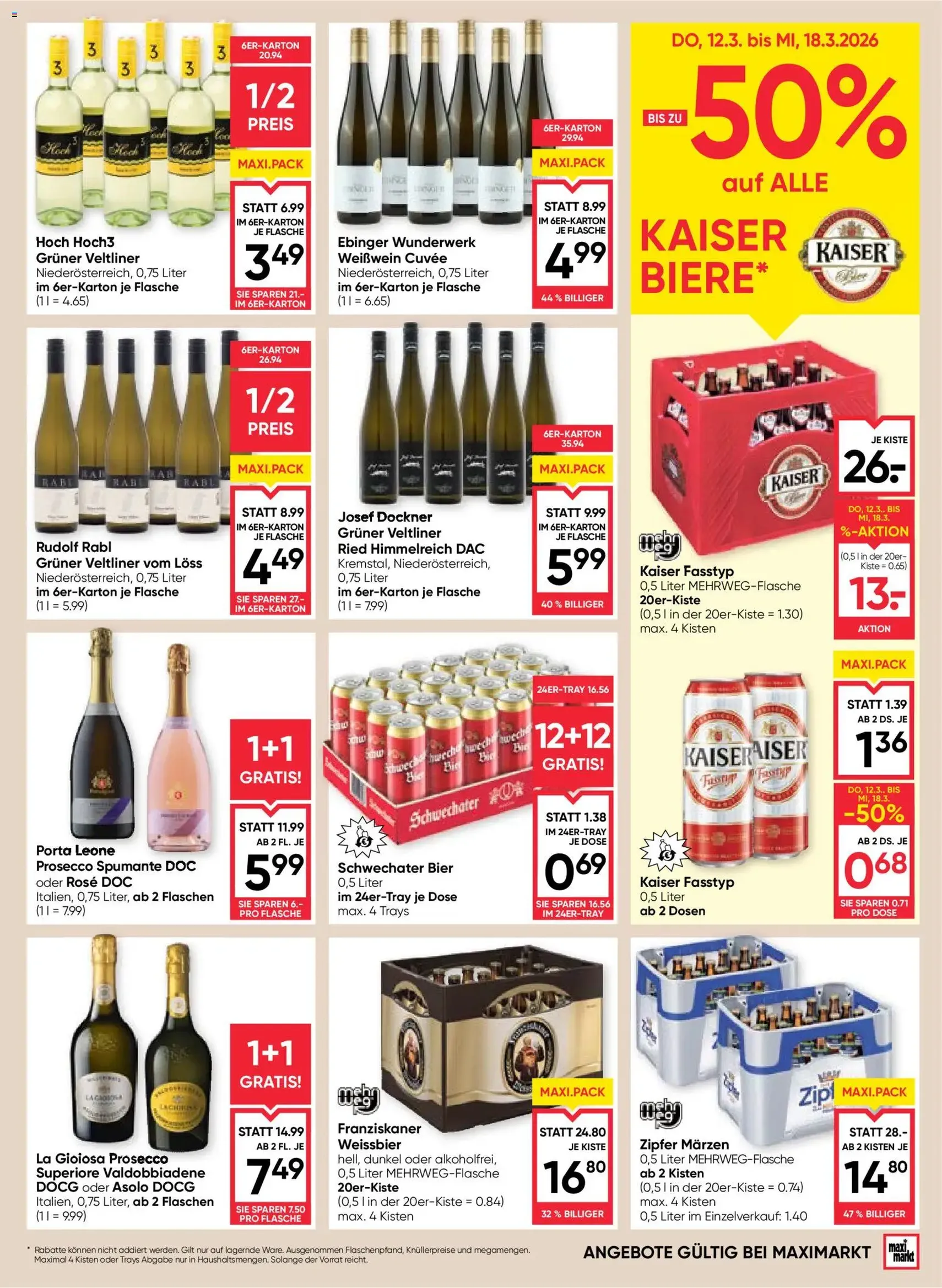Maximarkt Flugblatt - Gültiger Prospekt ab 12.03.2026, Seite 15 von insgesamt 24