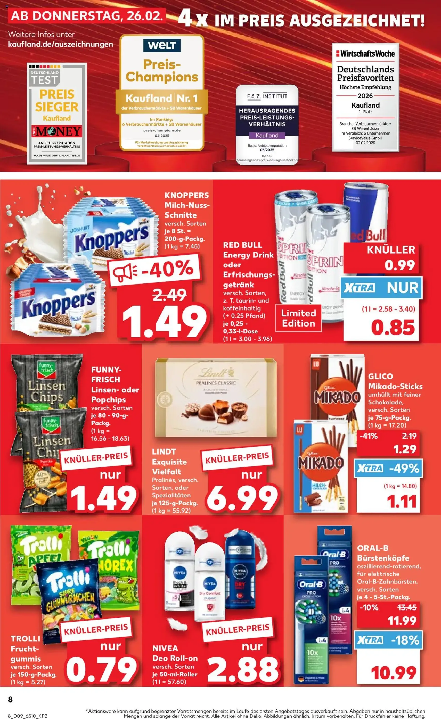 Kaufland DE - DE Folder - geldige folder vanaf 26-02-2026 pagina 8 van 70