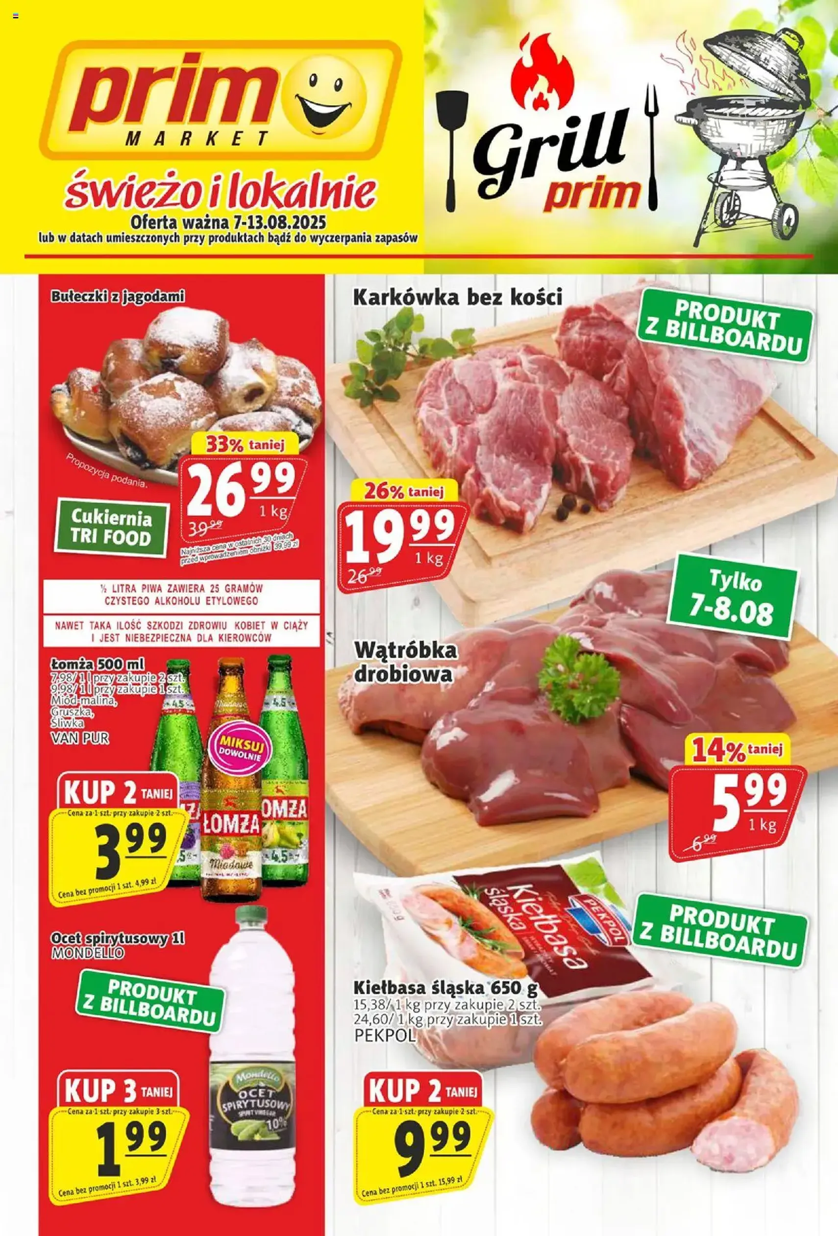 Prim Market Gazetka - ważny gazetka od 07.08.2025 strona 1 z 16 Prim Market Gazetka - ważny gazetka od 07.08.2025 strona 1 z 16