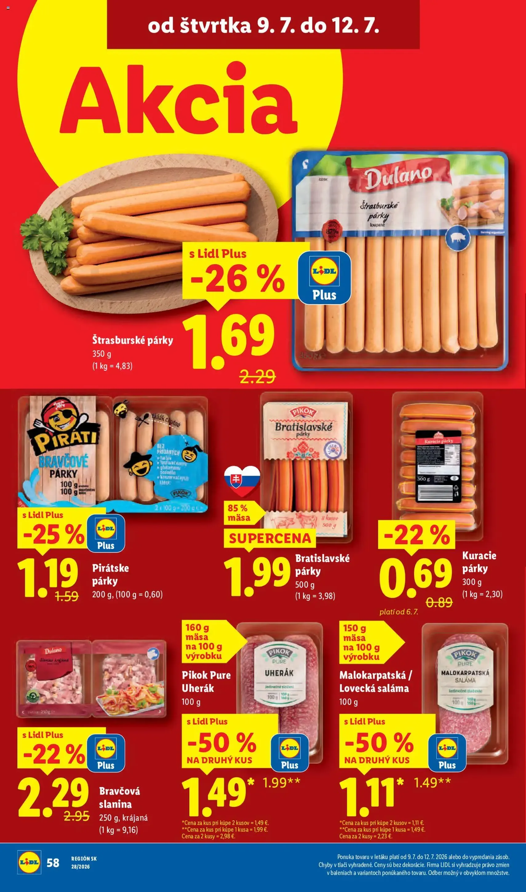 Lidl leták - platný leták od 06.07.2026 strana 84 z 109