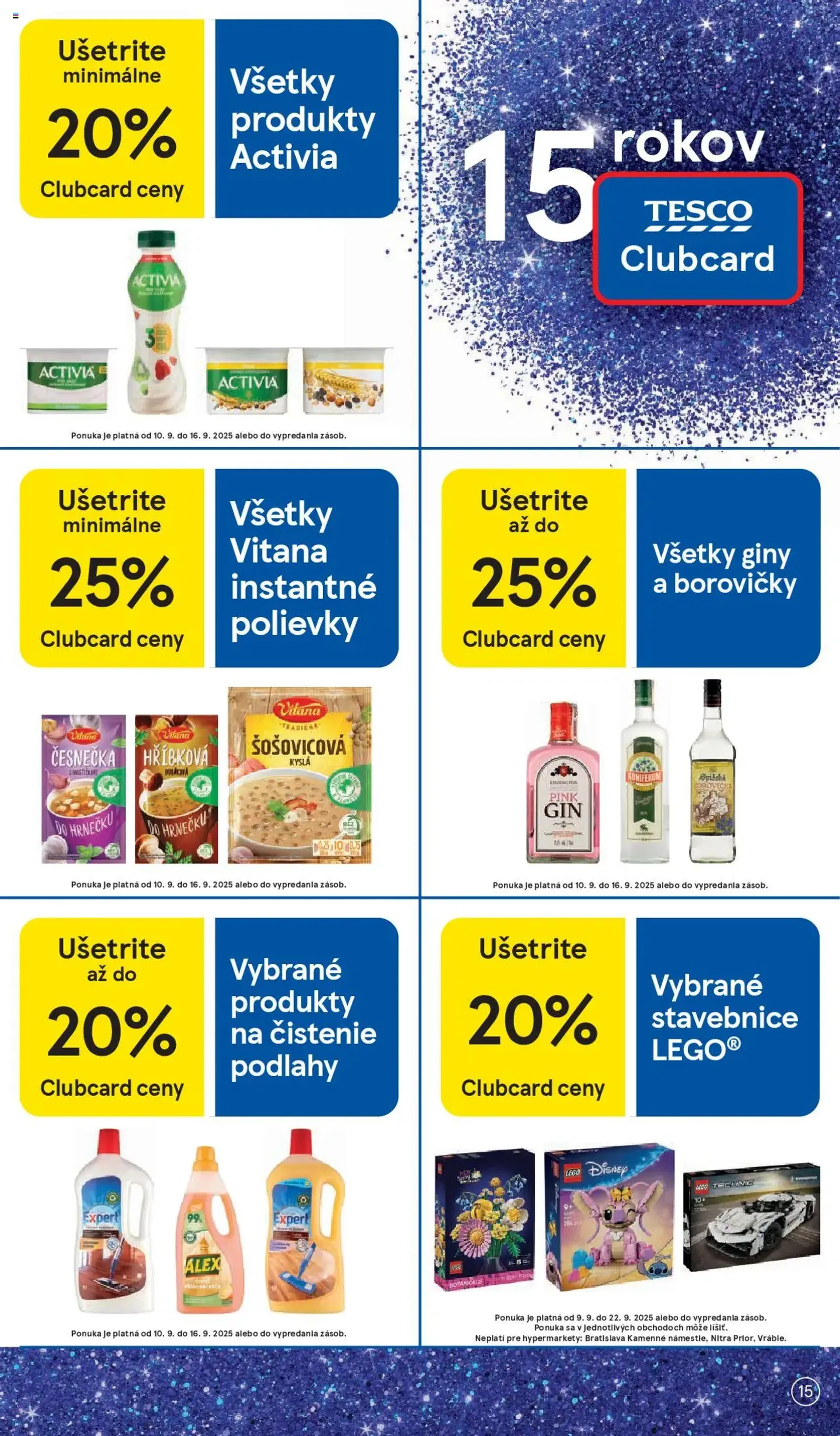 Tesco Hypermarket - leták - platný leták od 10.09.2025 strana 15 z 38 Tesco Hypermarket - leták - platný leták od 10.09.2025 strana 15 z 38