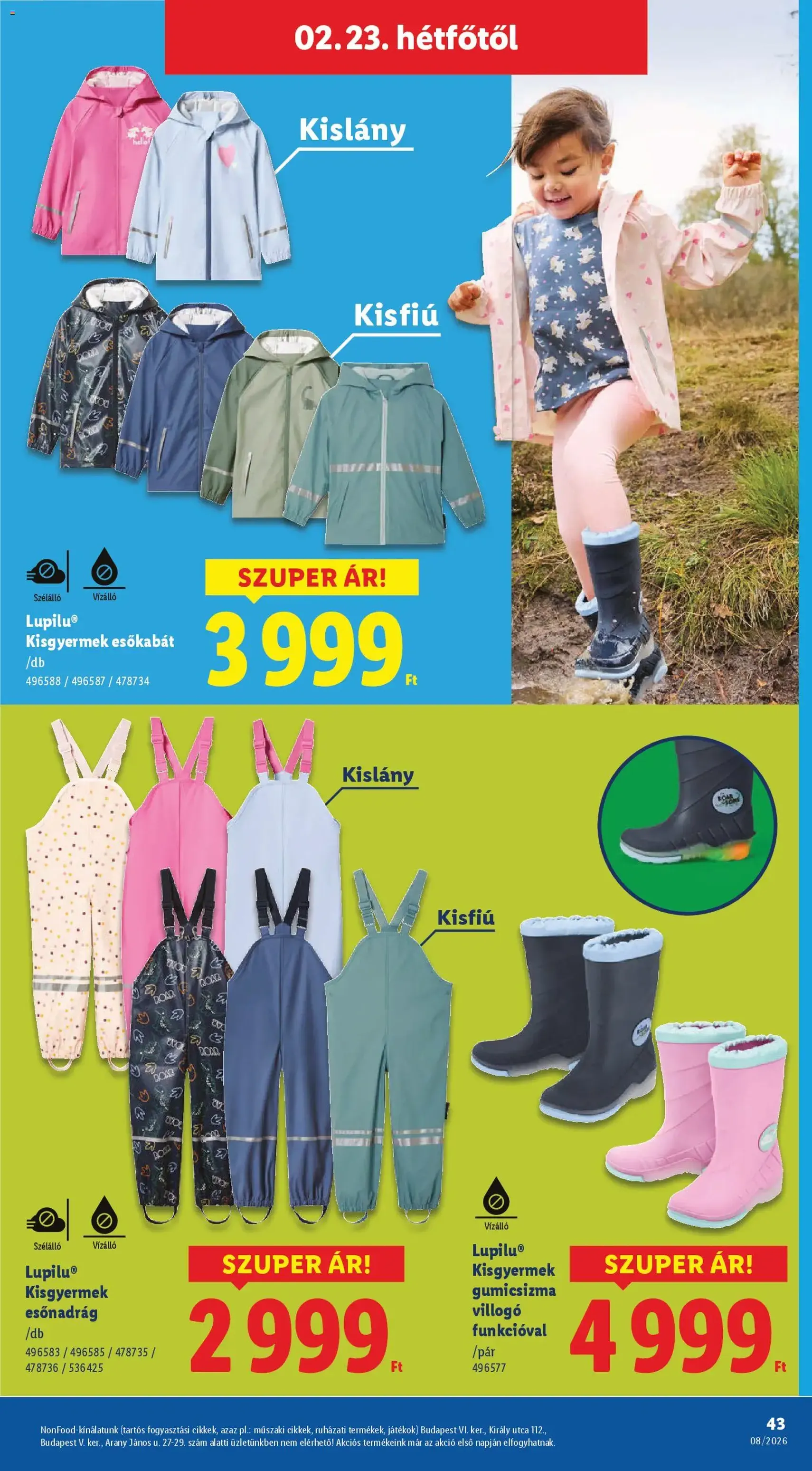 Lidl Akciós újság - 2026.02.19. érvényes szórólap 43 oldal 58 oldalból