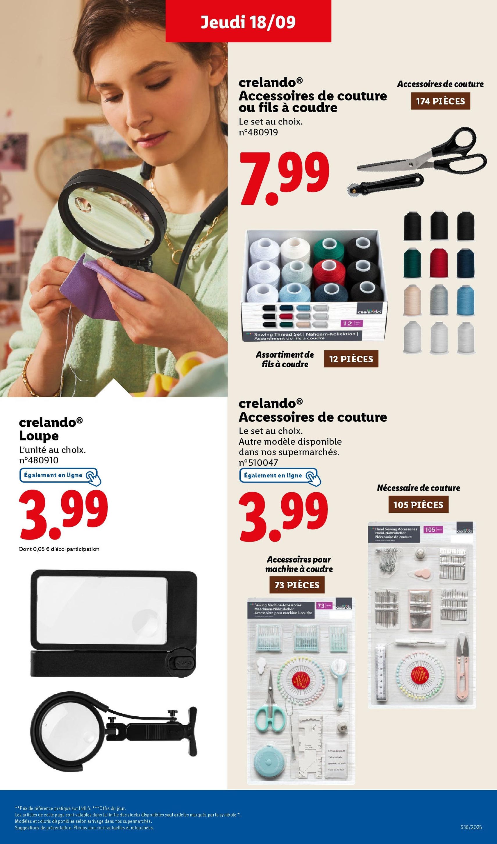LIDL catalogue semaine 38 - brochure valable à partir du 18/09/2025, page 49 sur 75