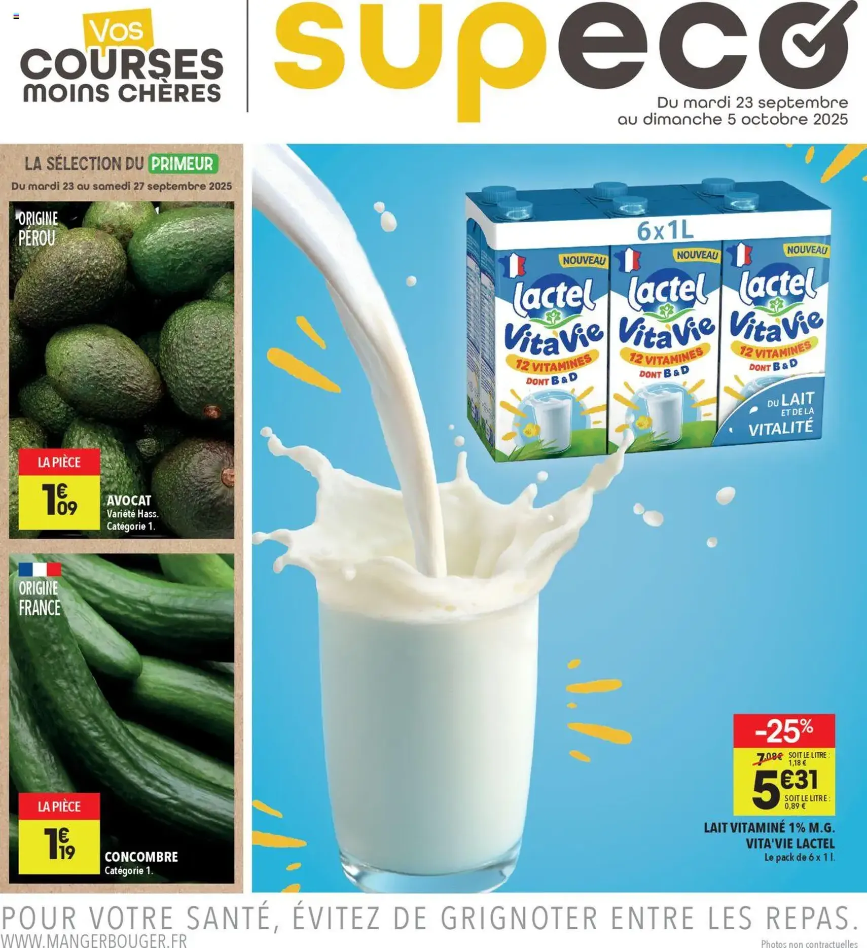 Supeco catalogue - brochure valable à partir du 23/09/2025, page 1 sur 4