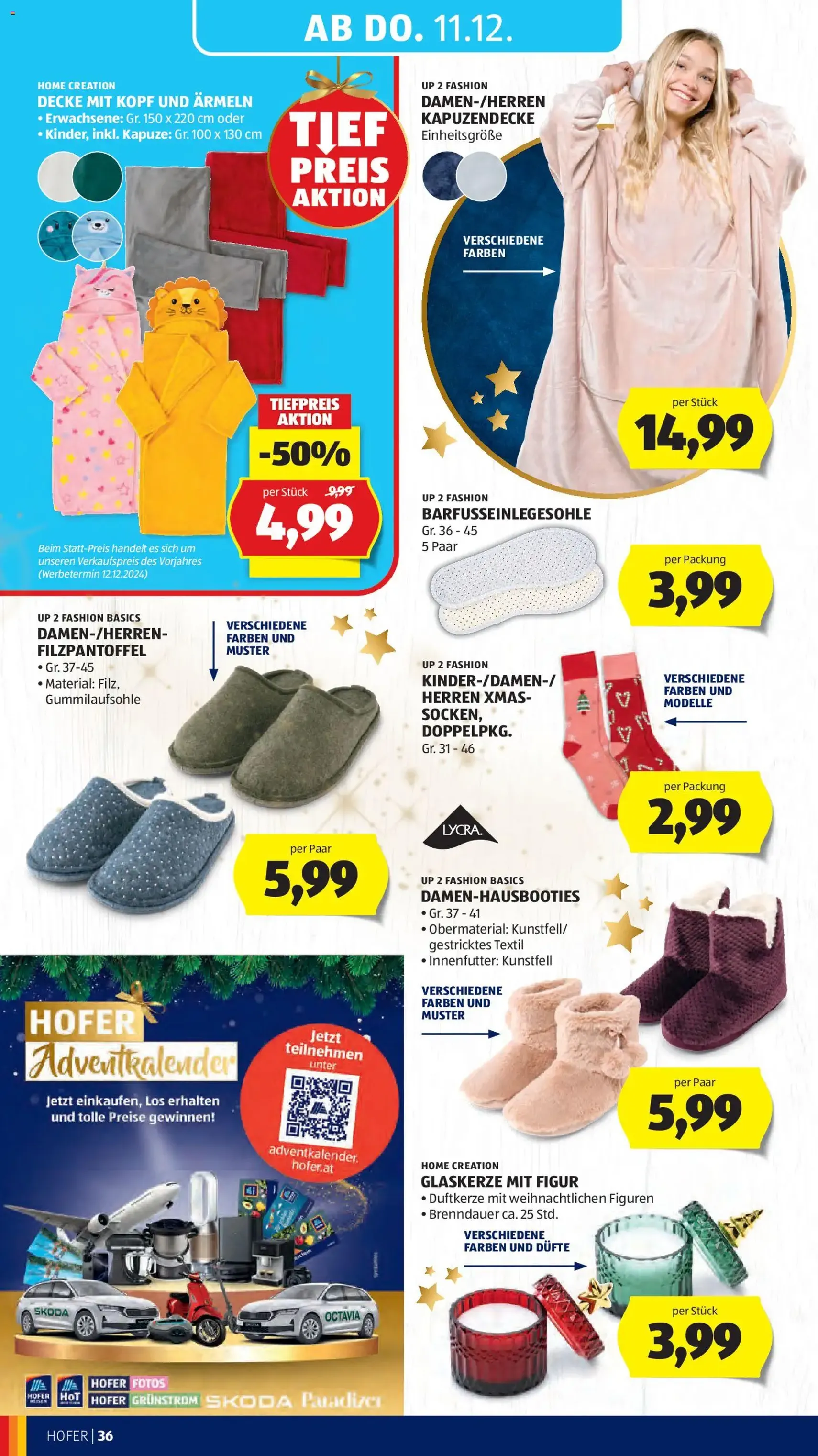 Hofer Flugblatt - Gültiger Prospekt ab 05.12.2025, Seite 50 von insgesamt 60