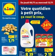 LIDL catalogue semaine 45 - Prévisualisation du catalogue valable à partir du 06/11/2025