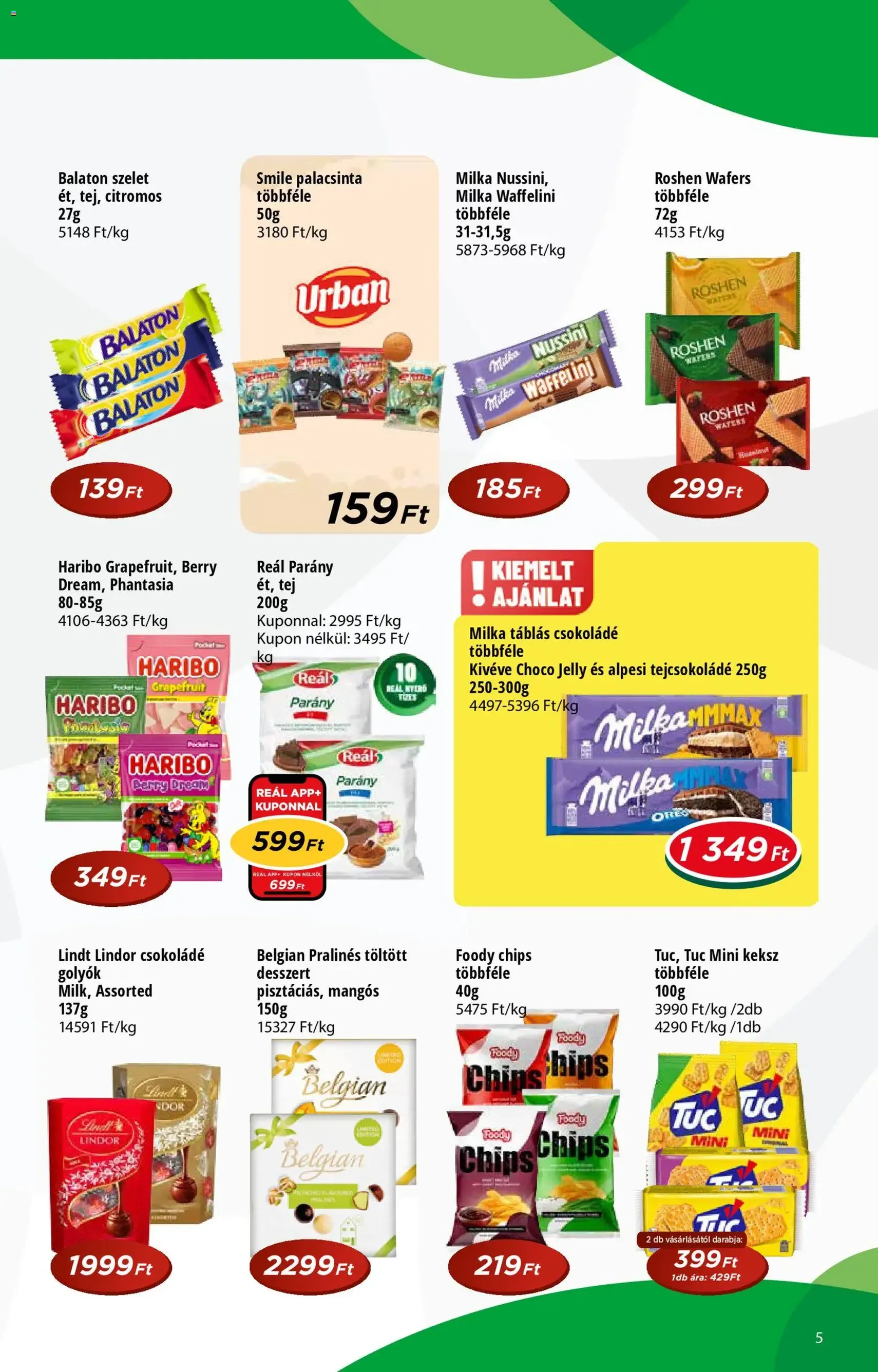 Reál akciós újság - 2026.03.04. érvényes szórólap 5 oldal 8 oldalból