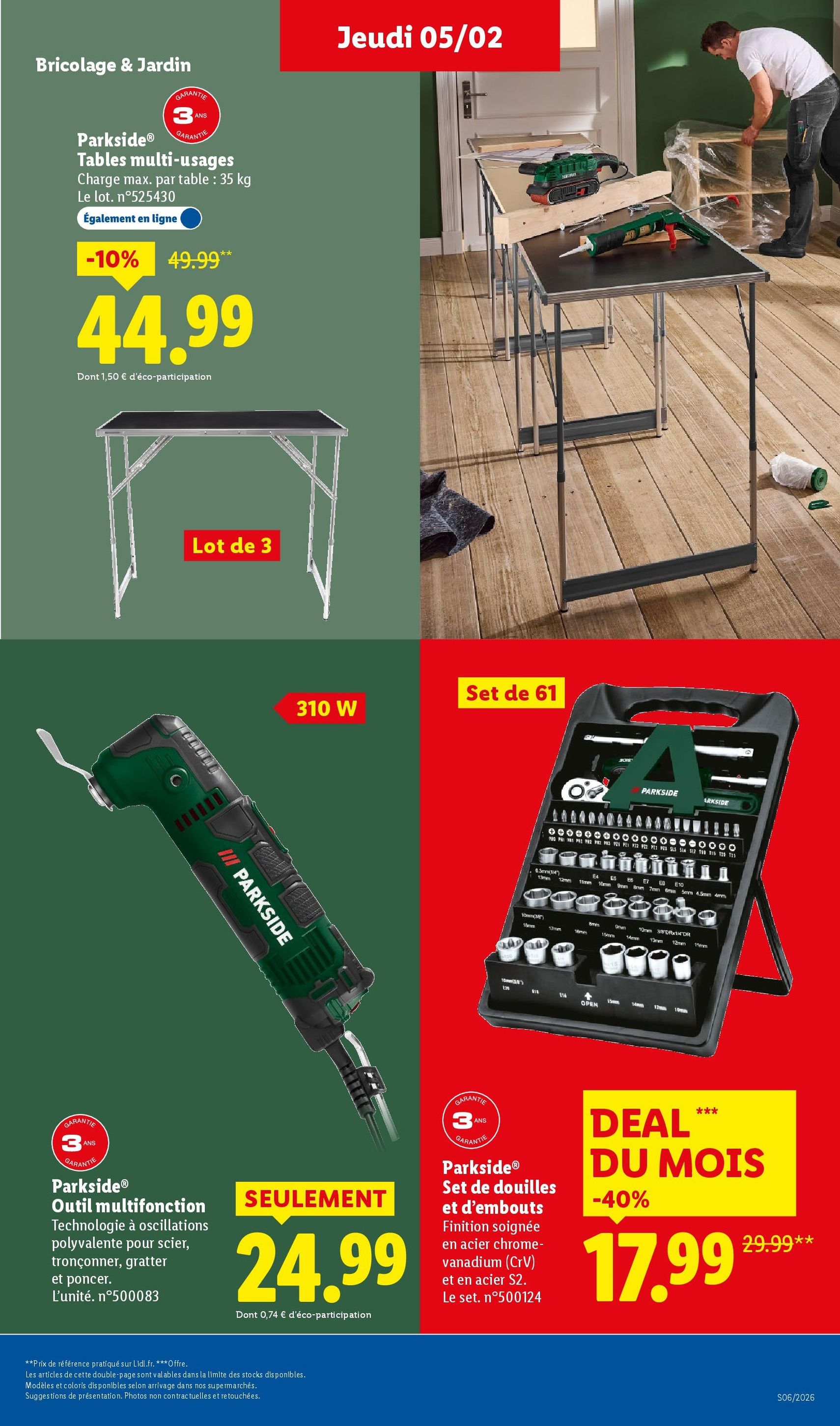 LIDL catalogue semaine 6 - brochure valable à partir du 05/02/2026, page 42 sur 78