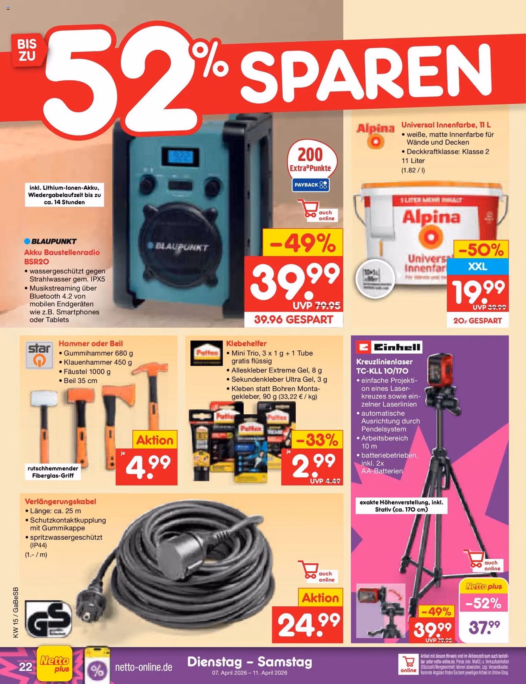 Netto Marken-Discount Prospekt - Gültiger Prospekt ab 07.04.2026, Seite 32 von insgesamt 59