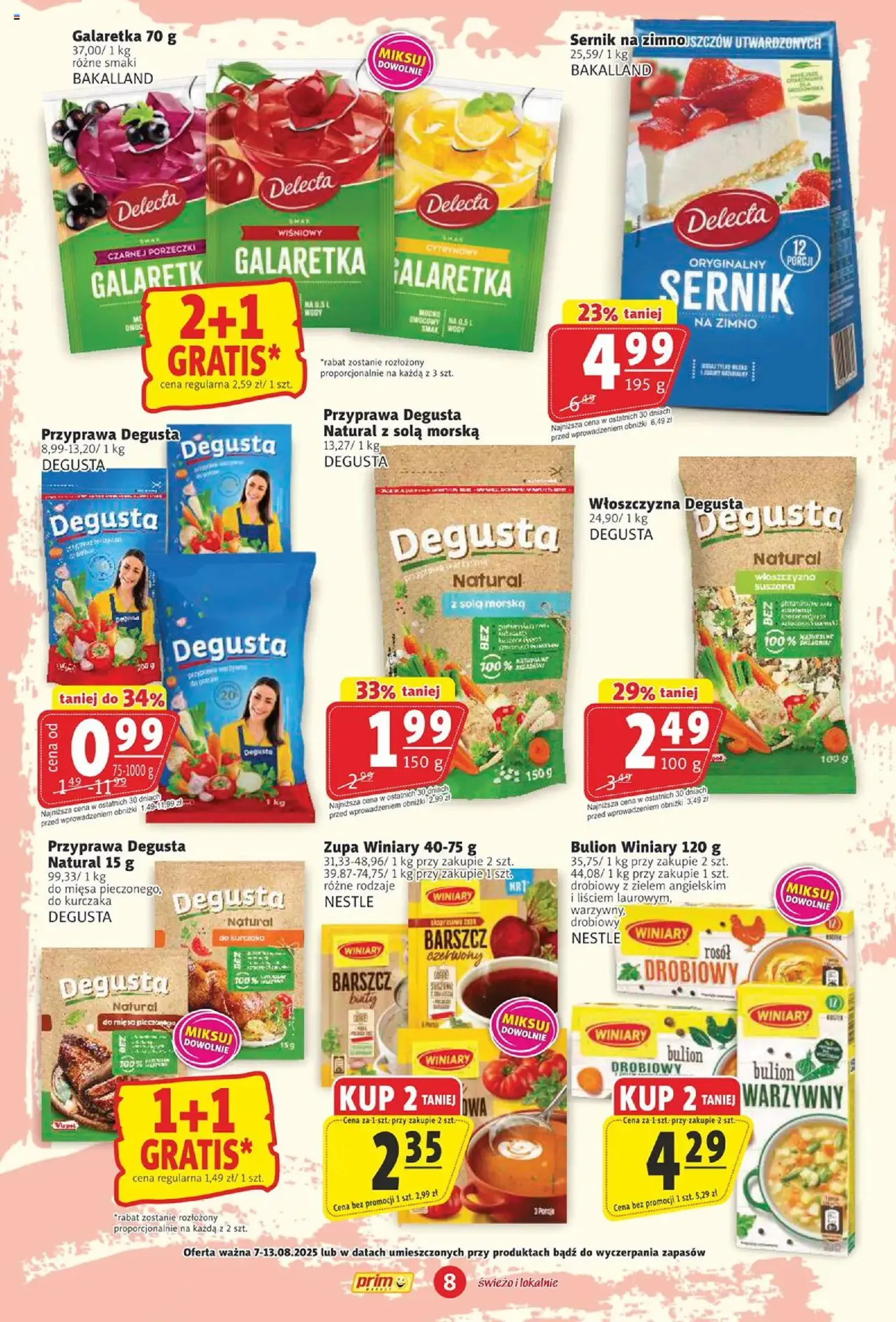 Prim Market Gazetka - ważny gazetka od 07.08.2025 strona 8 z 16 Prim Market Gazetka - ważny gazetka od 07.08.2025 strona 8 z 16
